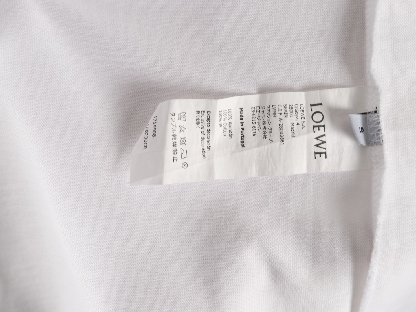 Loewe 26ss Short-sleeved T-shirt