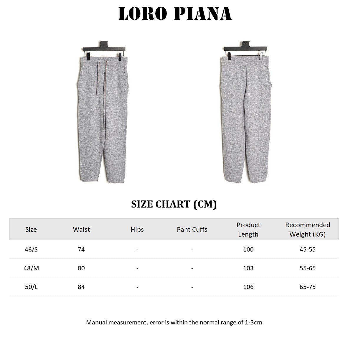 L0r0 P1ana LP 25FW Wool Pants