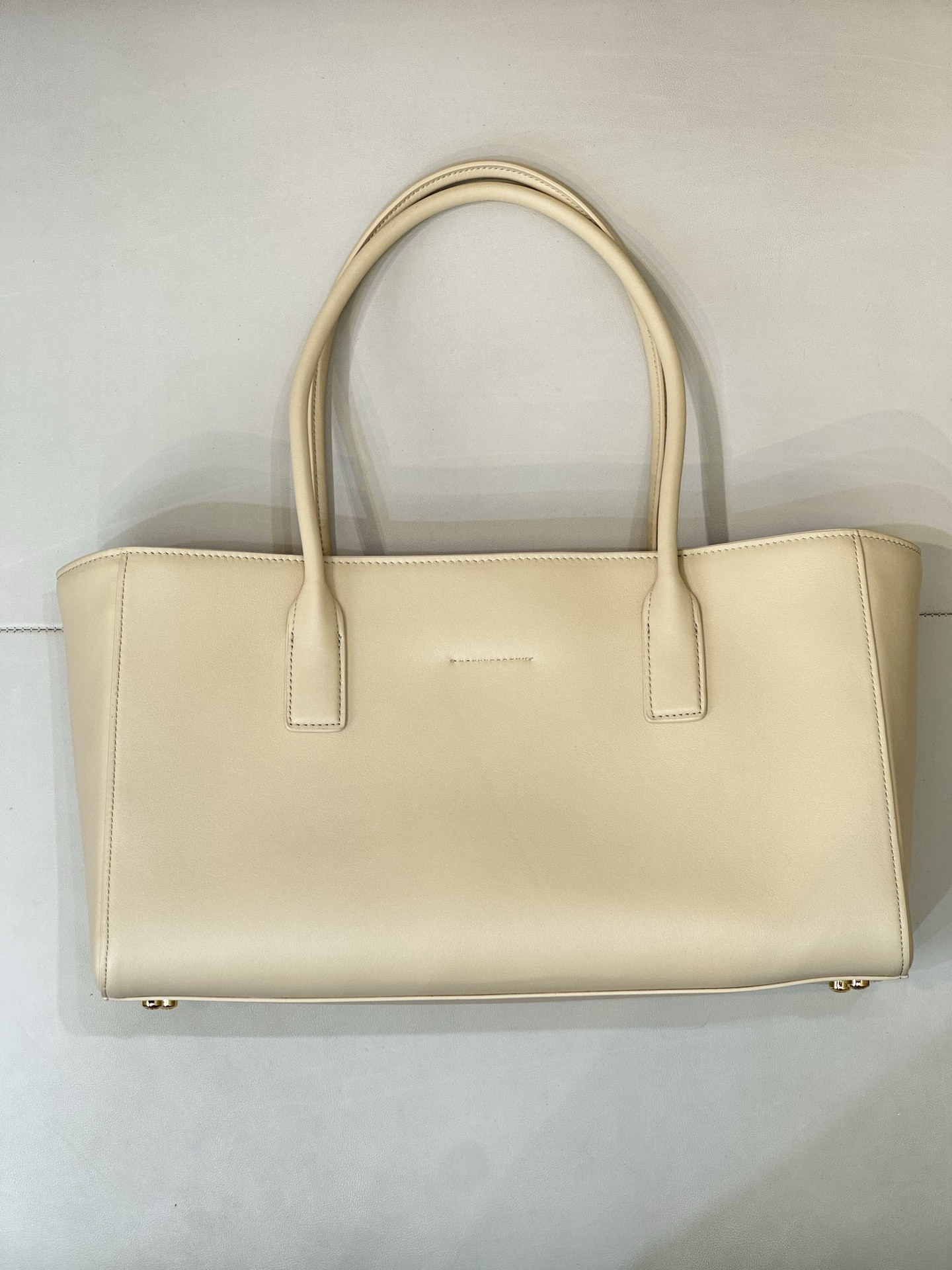 Ch**el tote apricot bag 35x20x13cm