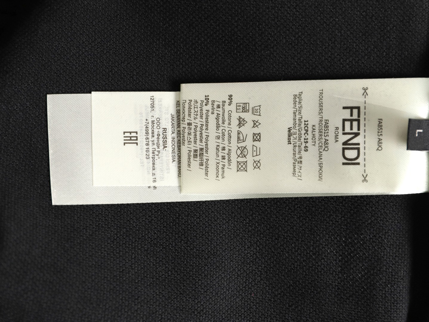 Fendi 26SS Short-sleeved Polo shirt