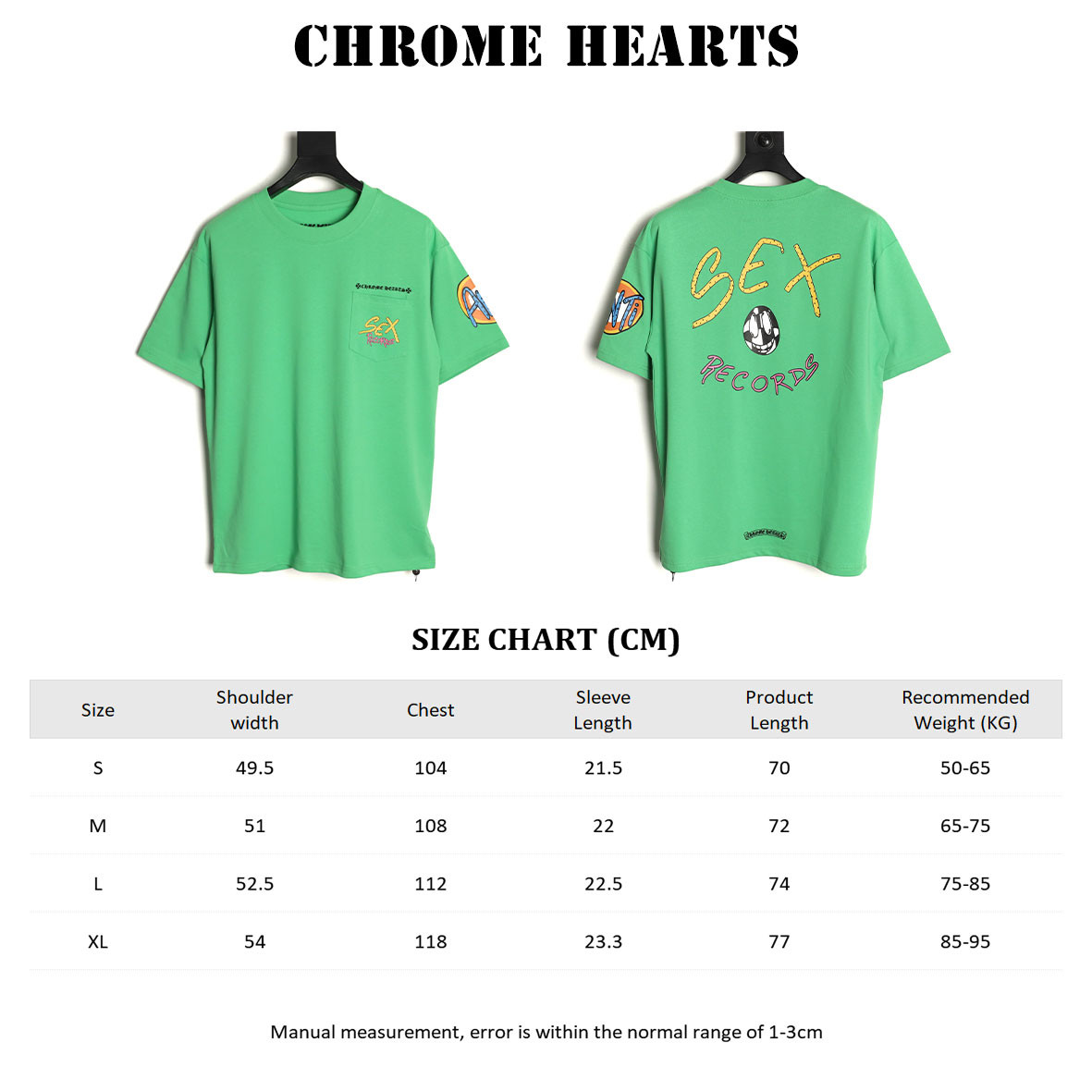 Chrome Hearts Short-sleeved T-shirt