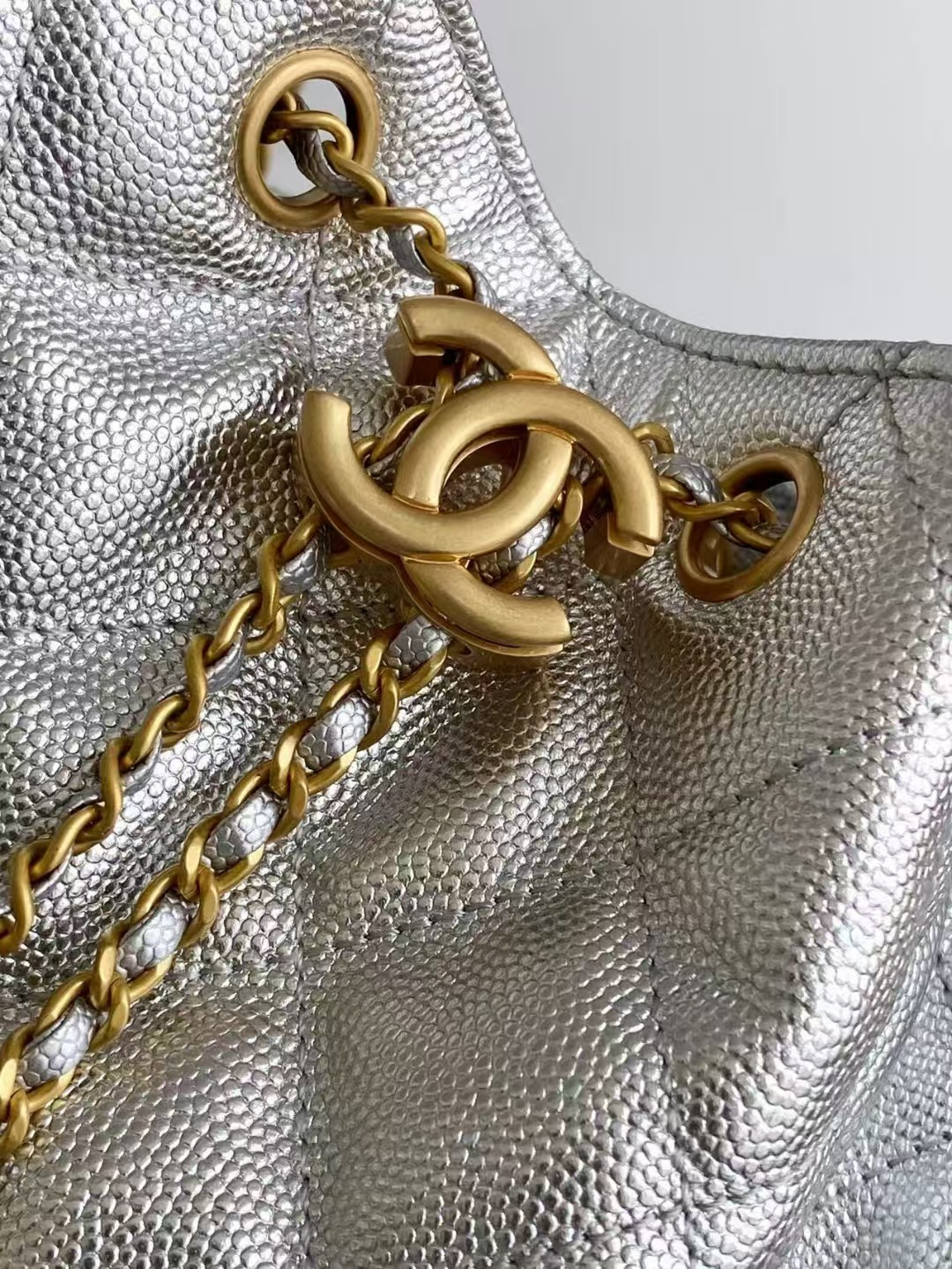 Ch**el 25C Bucket Bag 26x30x14cm