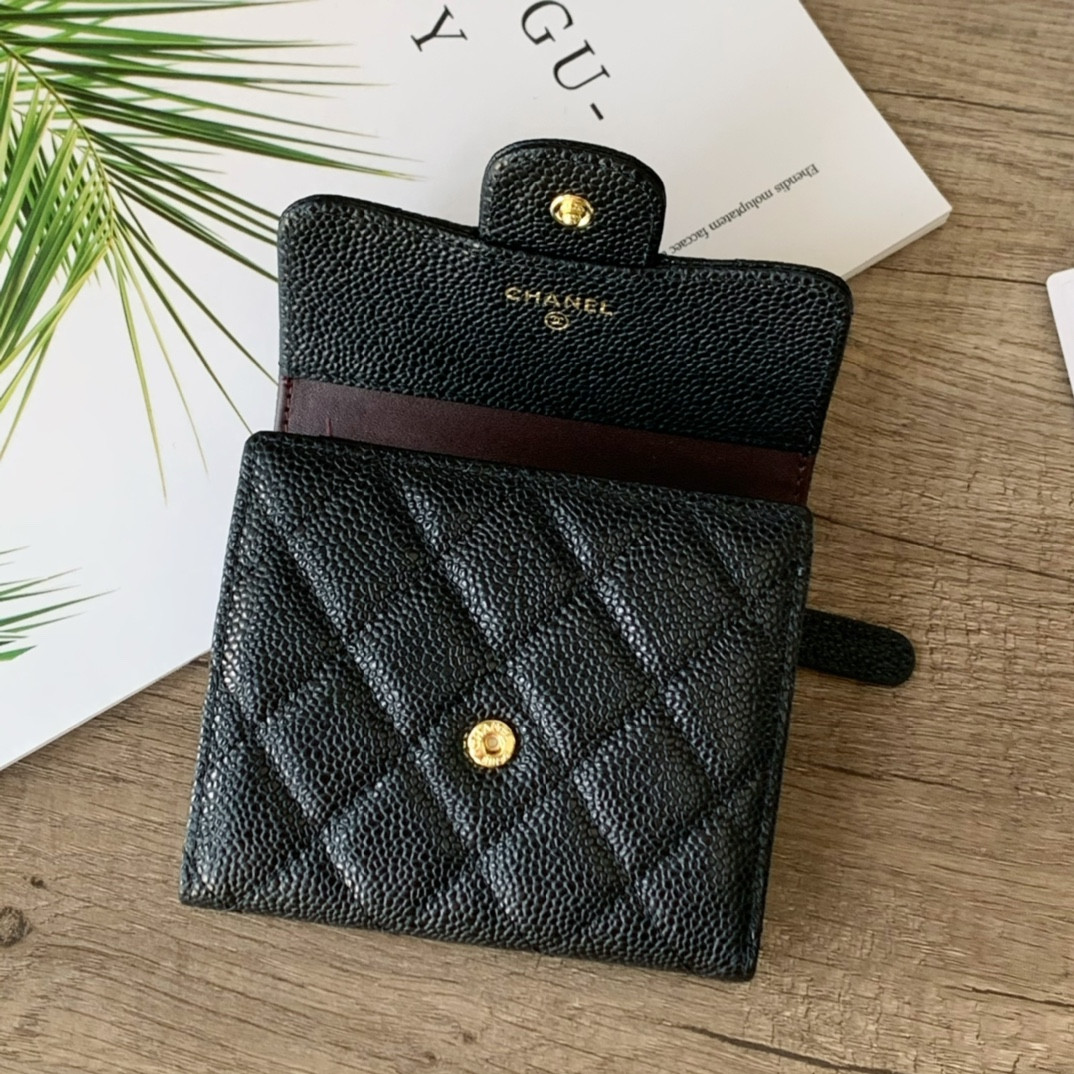 Ch**el wallet 10.5x11.5x3cm
