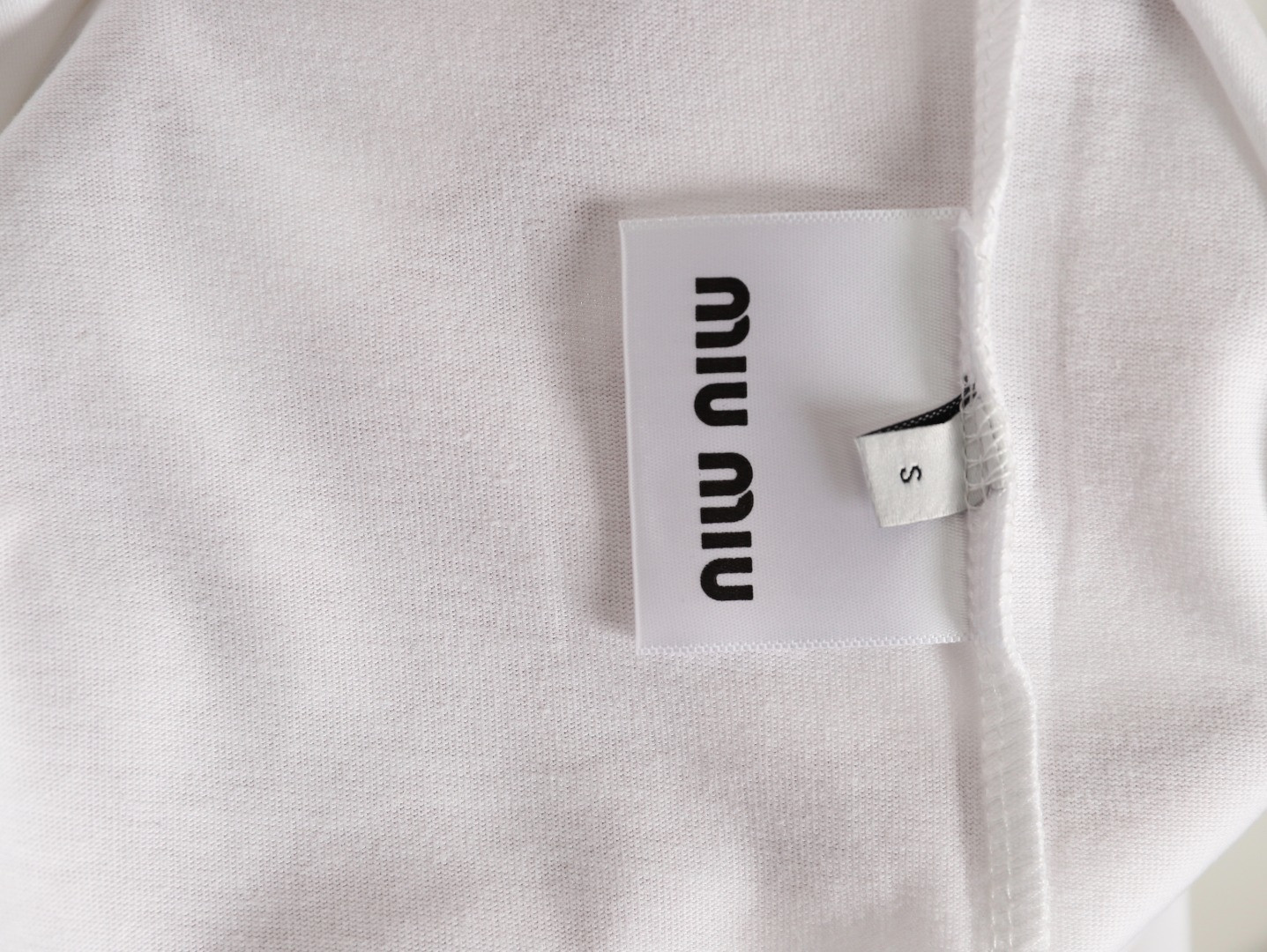 Miu Miu Short-sleeved T-shirt