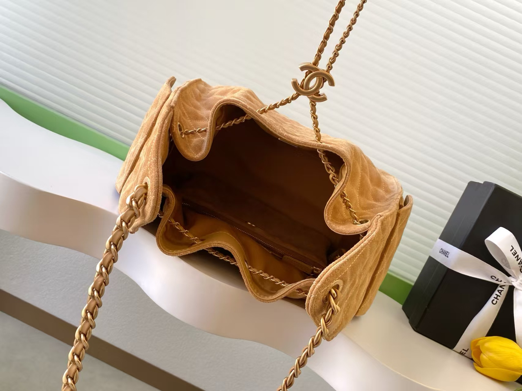 Ch**el 25C Bucket BAG 40x30x15cm