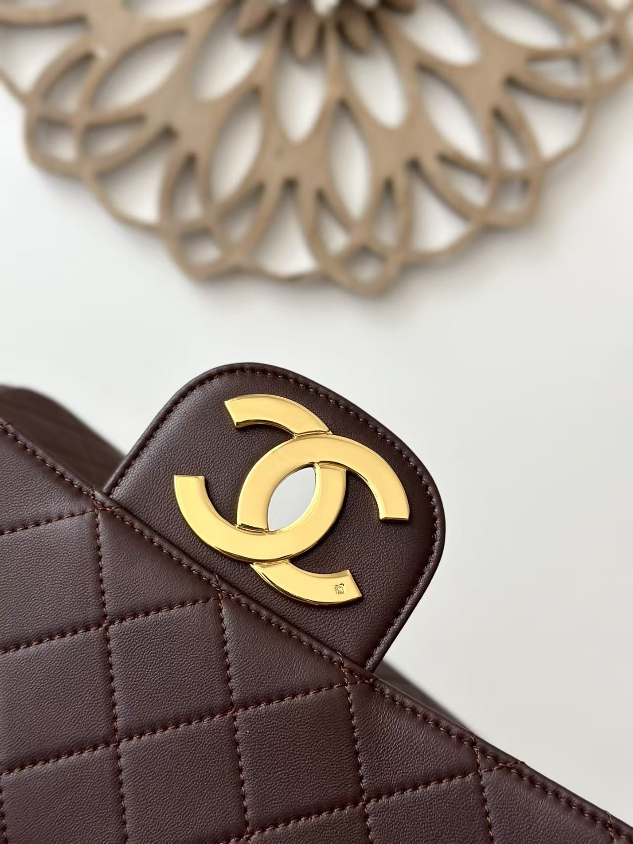 Ch**el Flap Bag 30x21x8cm