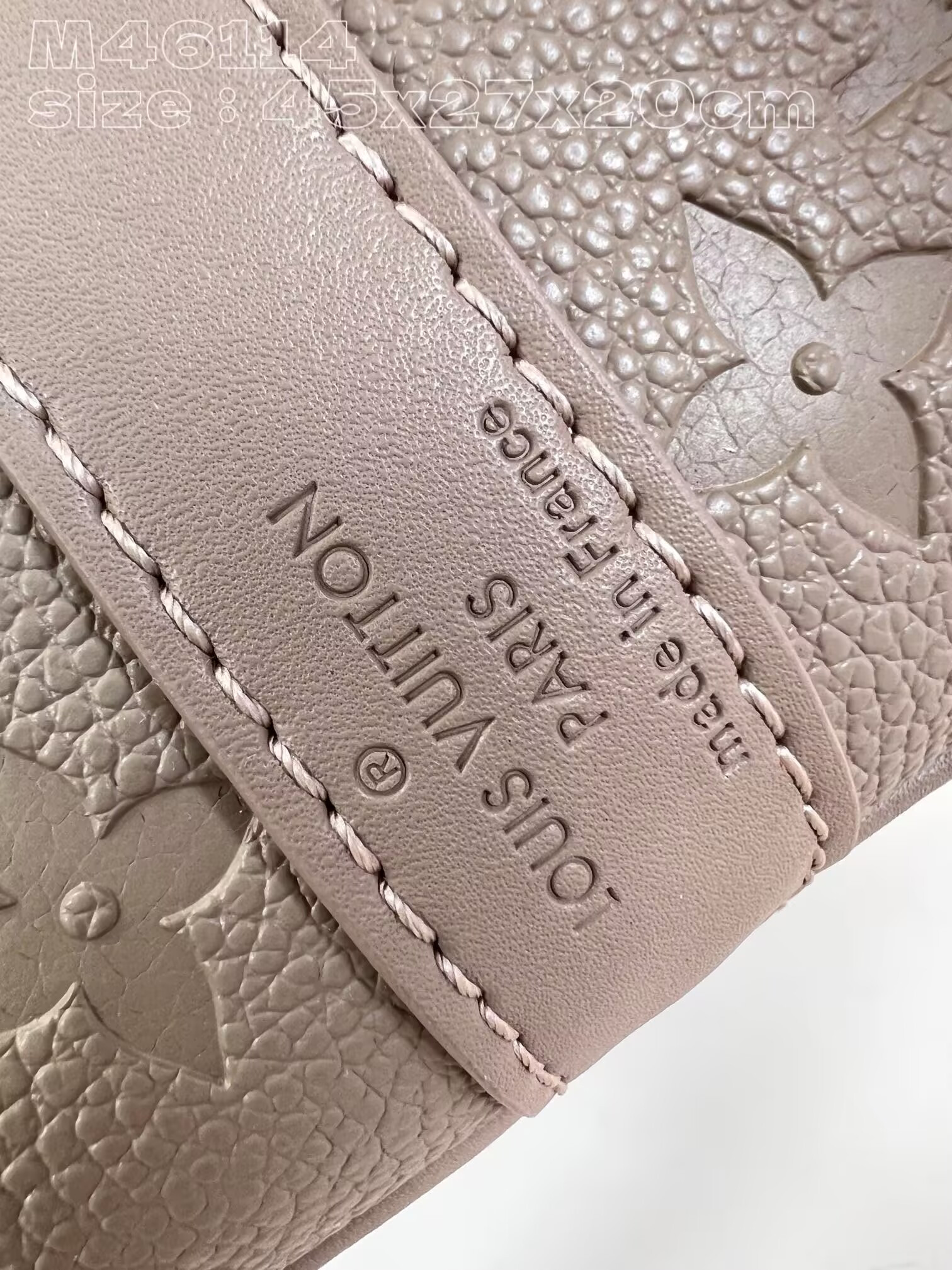 LV KEEPALL BANDOULIÈRE 45 Travel Bag M46114 27x20x45cm