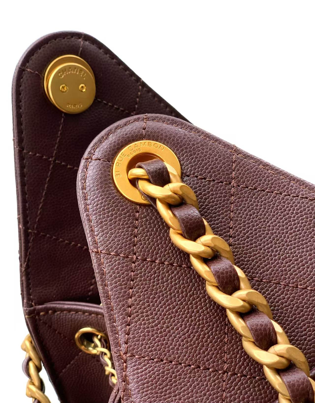 Ch**el 25C Bucket Bag 26x30x14cm