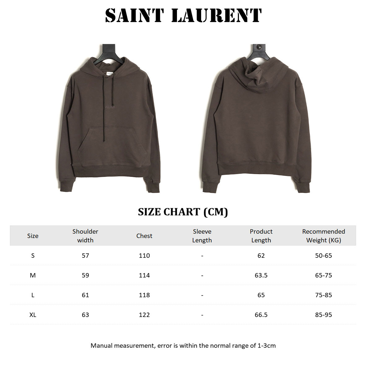Sa1nt Lau*nt Hoodies