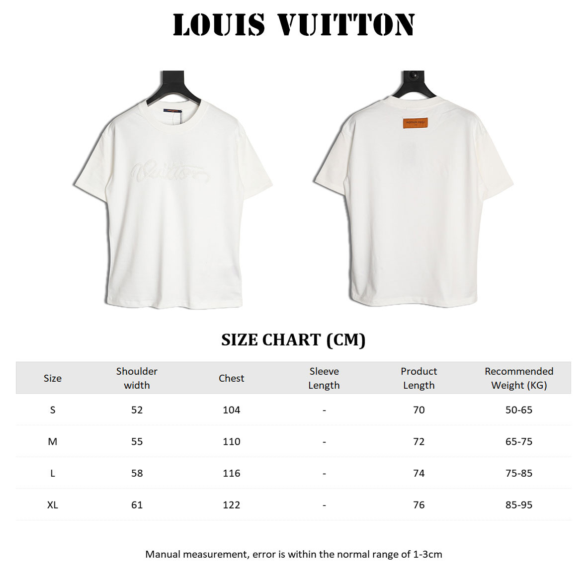 Louis Vuitton 26ss Short-sleeved T-shirt