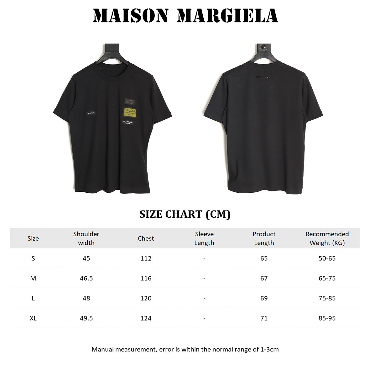 MAISON MARGIELA MM6 Short-sleeved T-shirt
