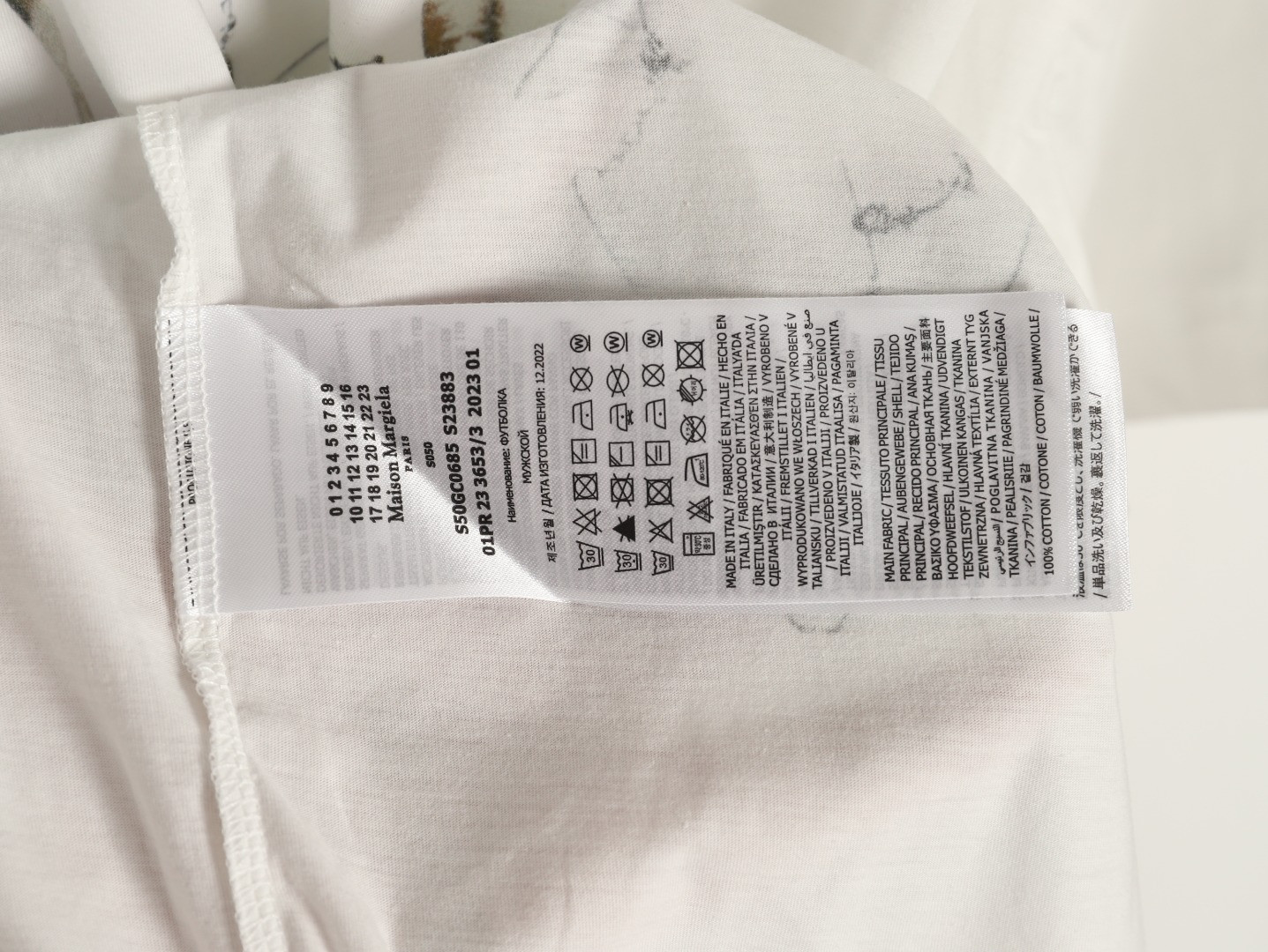 Maison Margiela 26ss Short-sleeved T-shirt