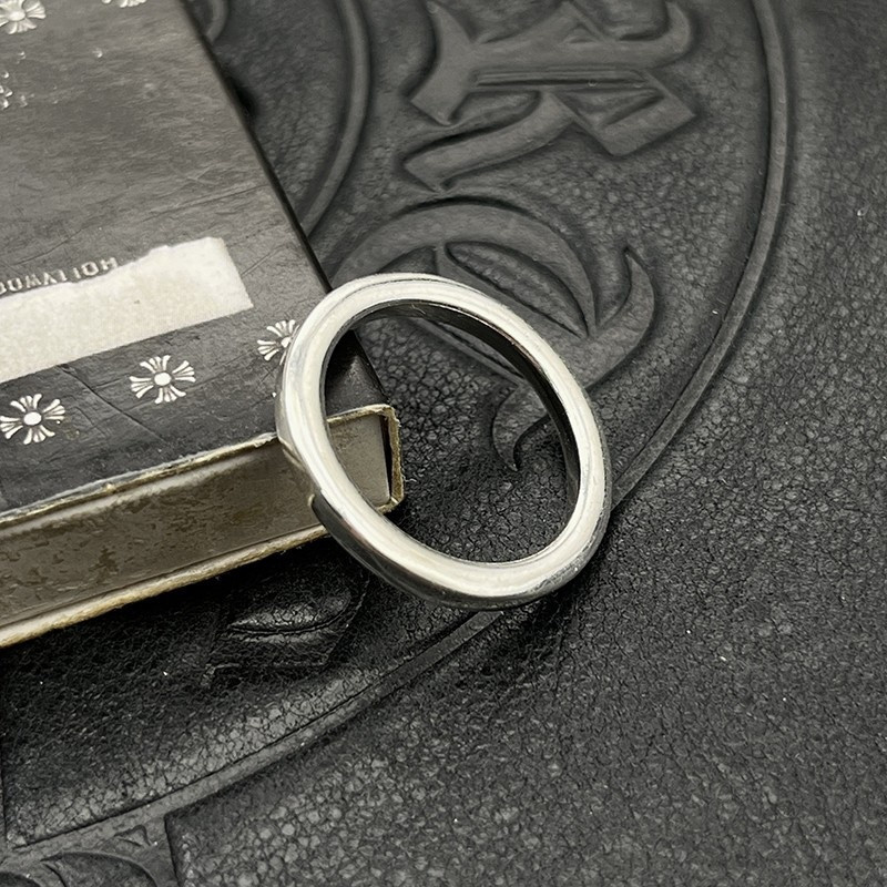 Ch*0me He**ts 3mm Smooth Ring