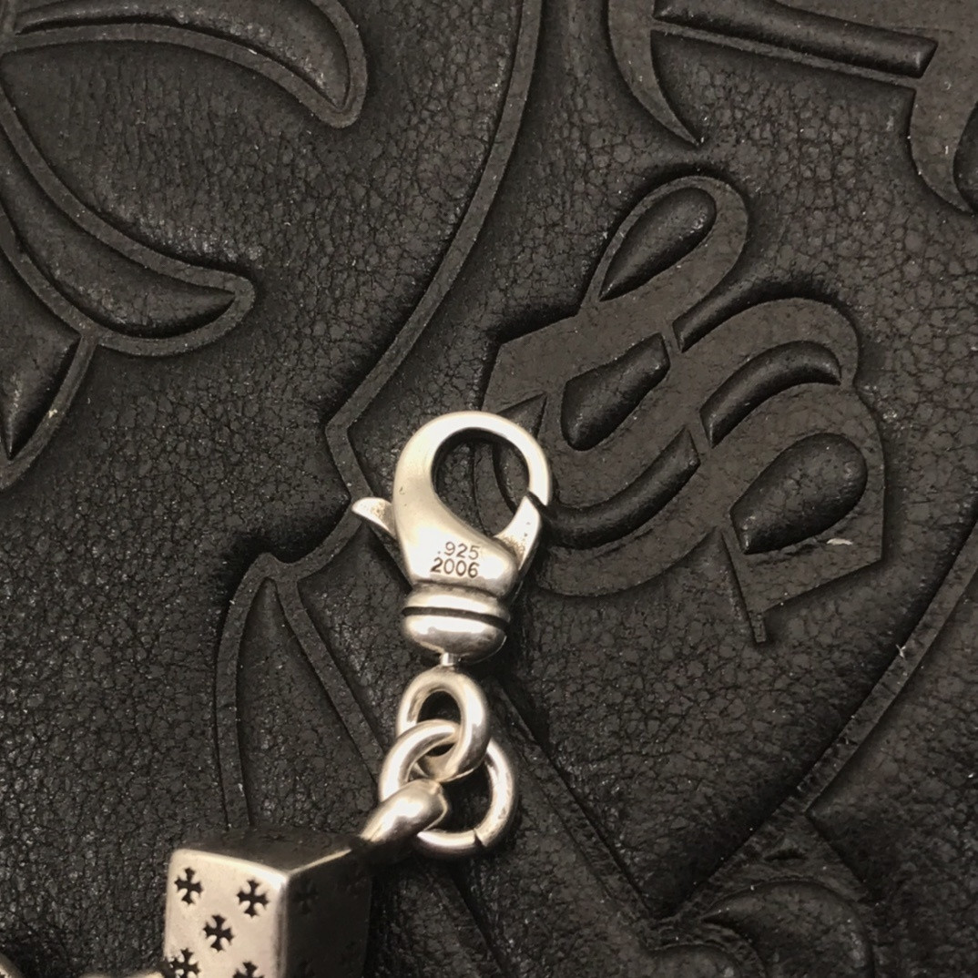 Ch*0me He**ts Dice Bracelet (Chain length 18cm)