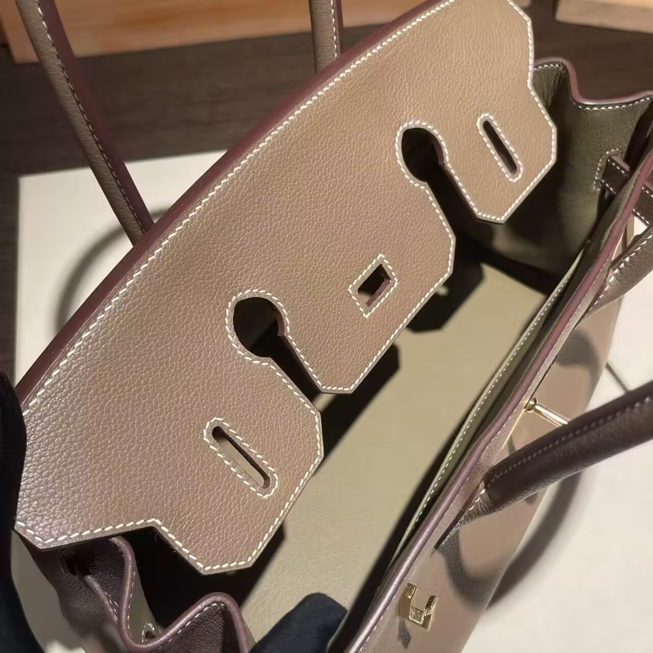 H**me5 birkin shoulder light 29cm