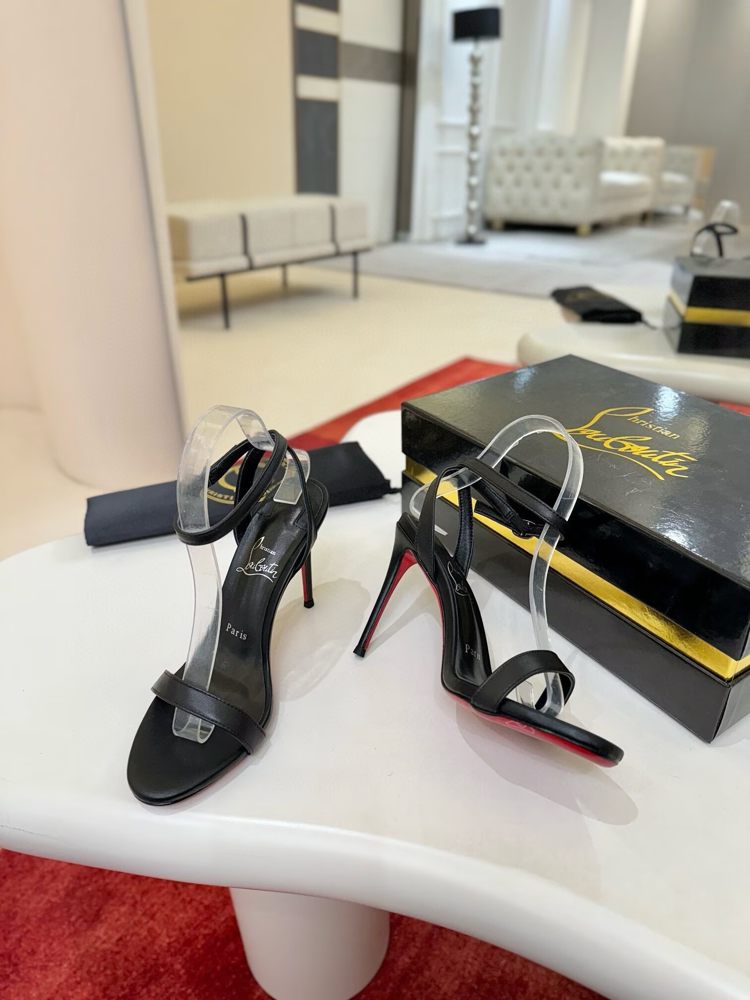UA Christian Louboutin 100mm Sandals