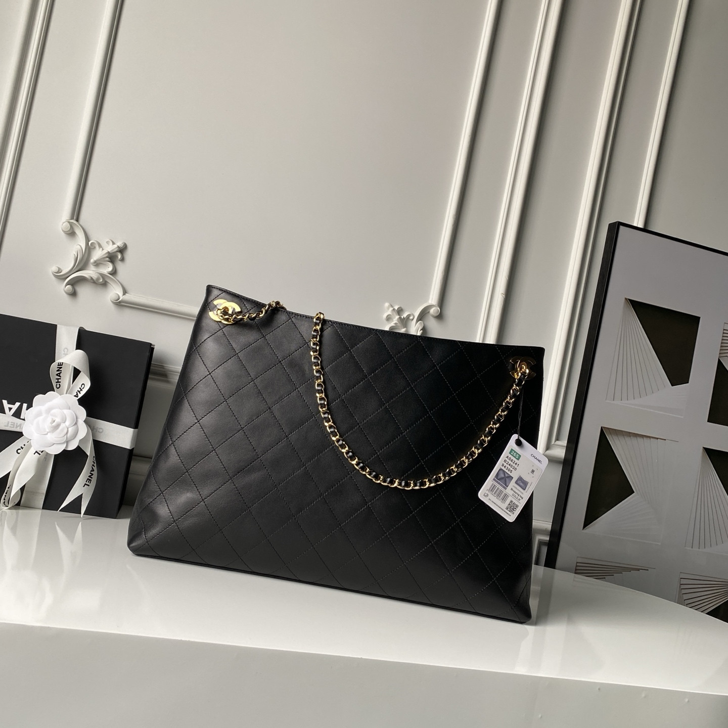 Ch**el shopping bag as6241 40x28x9cm