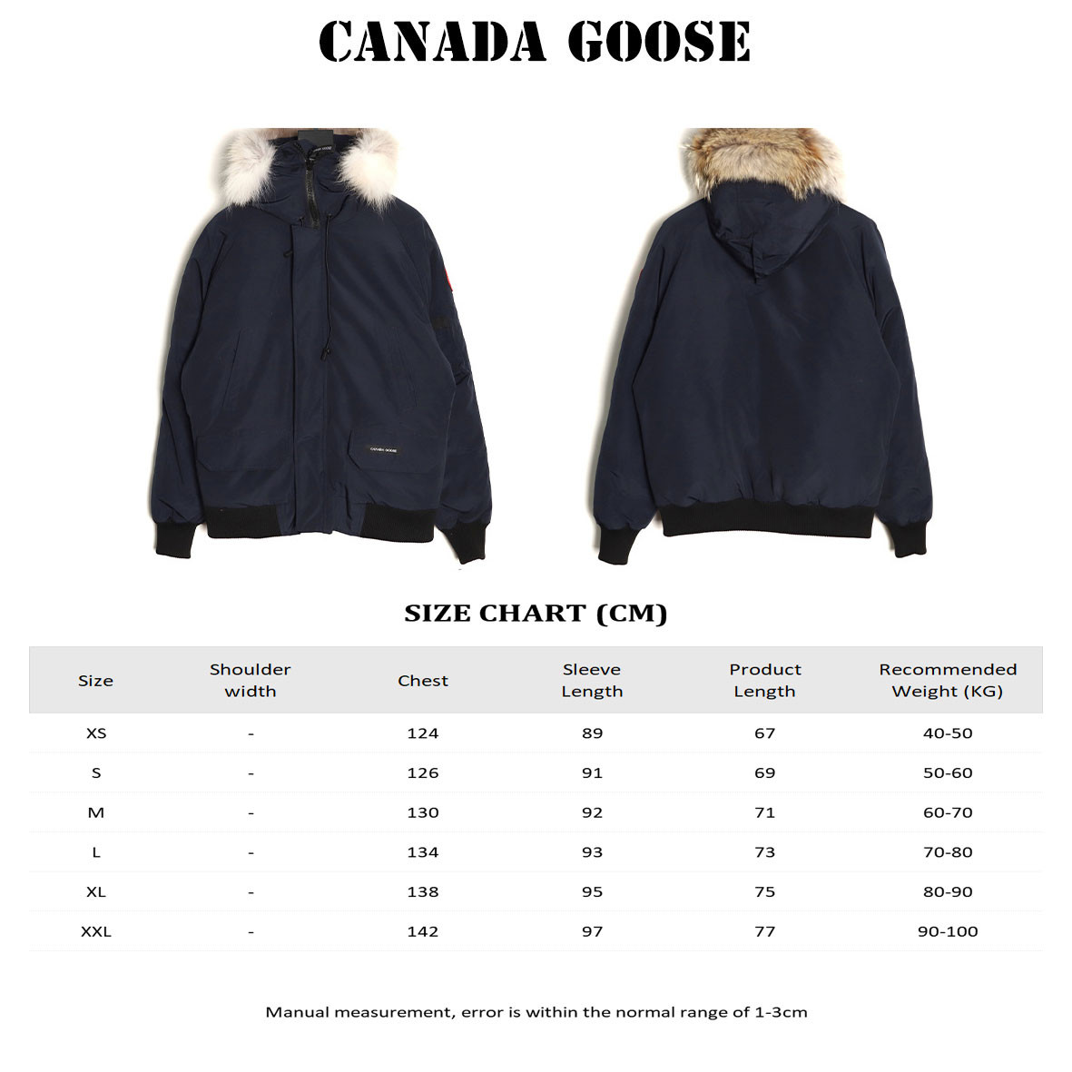 Can*a G00se Short Puffer jacket