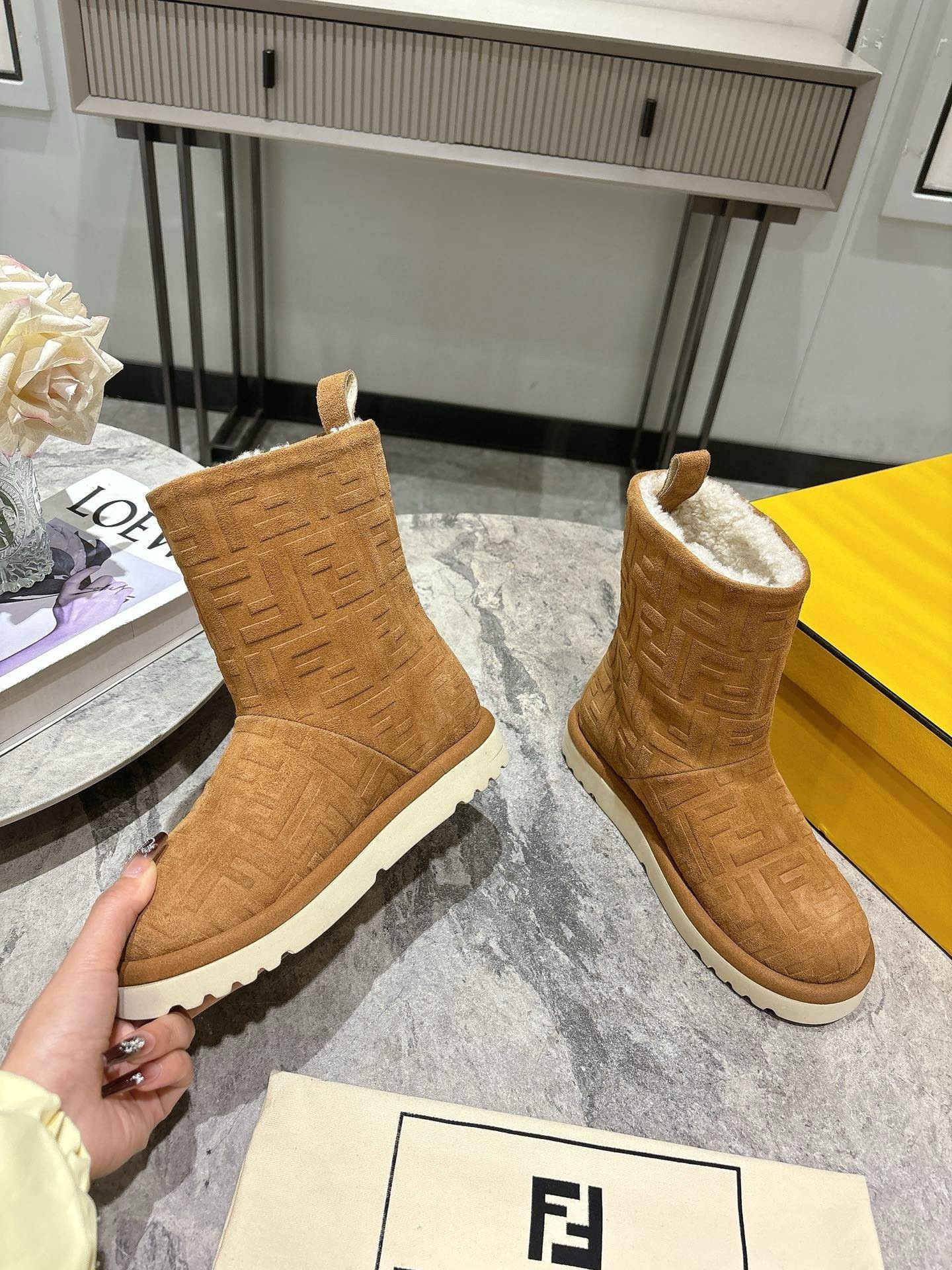 UA F**di Apres Chic FF Low Boots