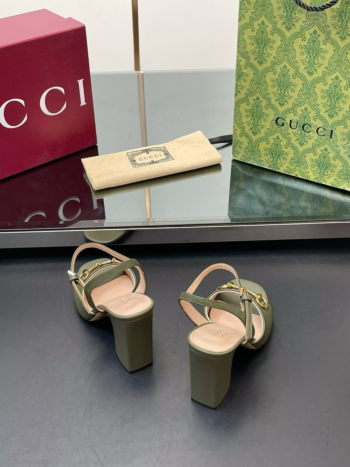 UA Gvc*1 Horsebit Sandal