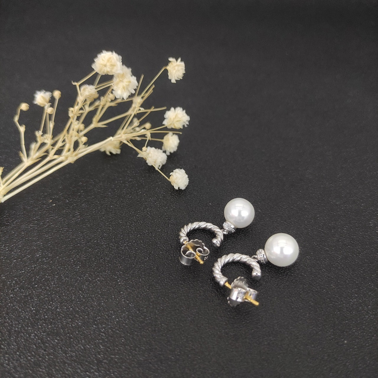 David Yurman pearl Earrings