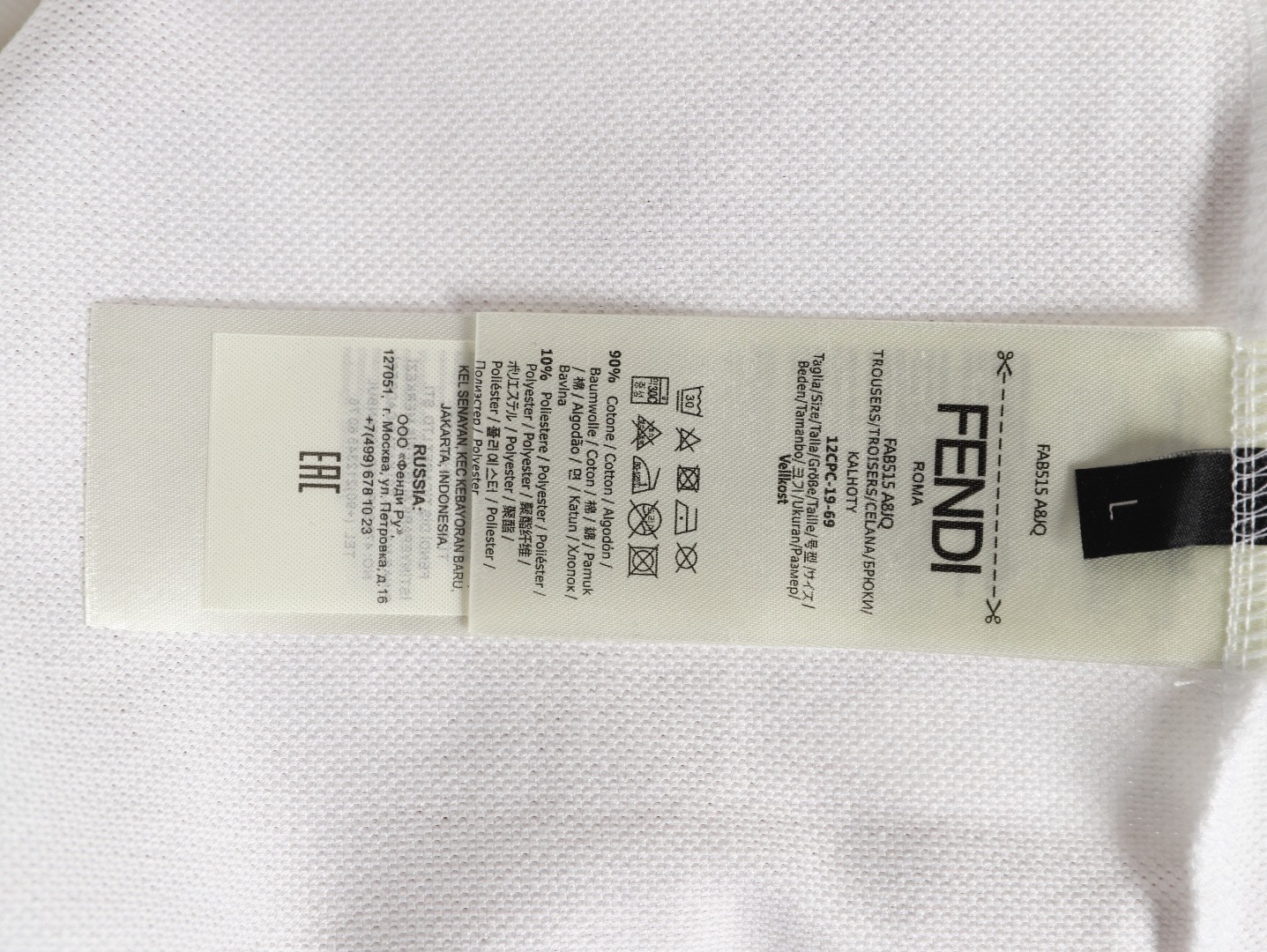Fendi 26SS Short-sleeved Polo shirt