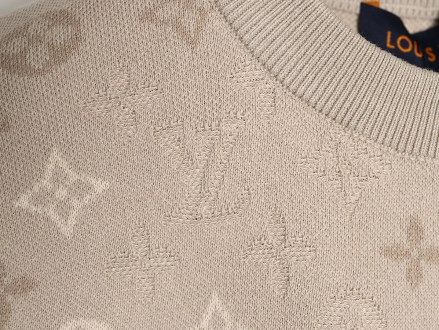 Louis Vuitton Knitting Short-sleeved T-shirt