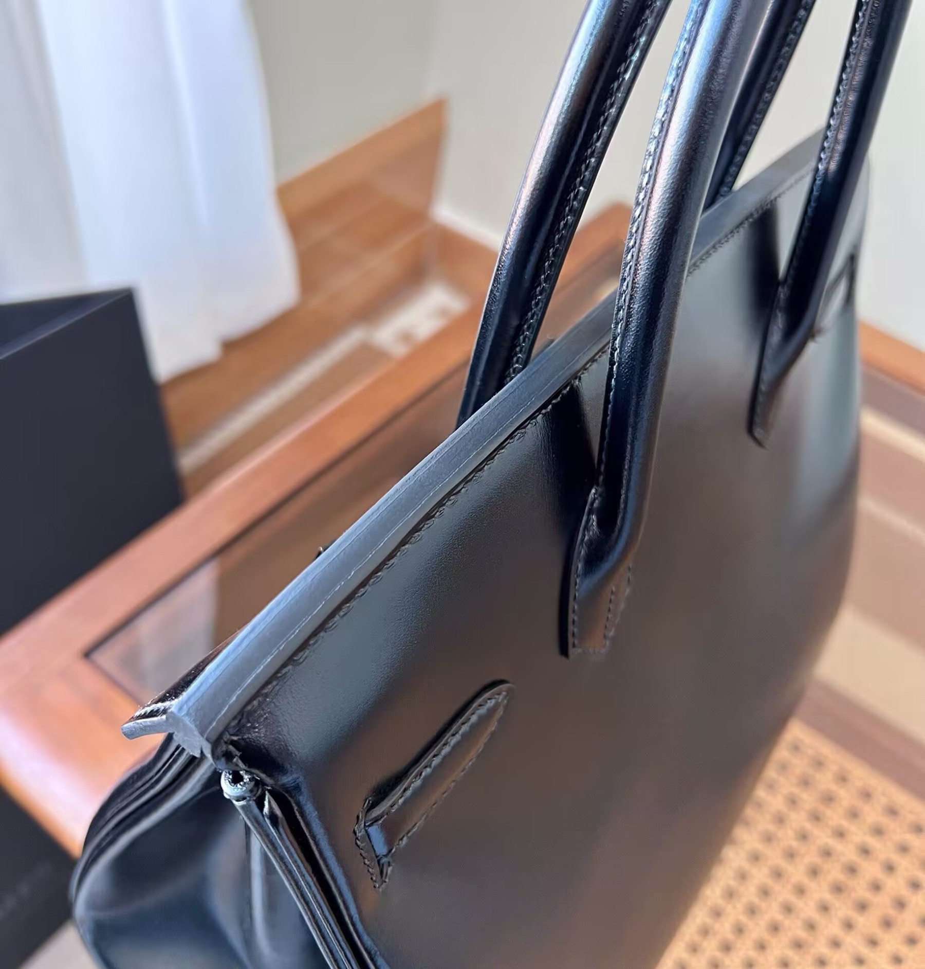 h**me5 birkin 25 30 35 40 box leather (cusT0mized, no exchange no return, about 20days)