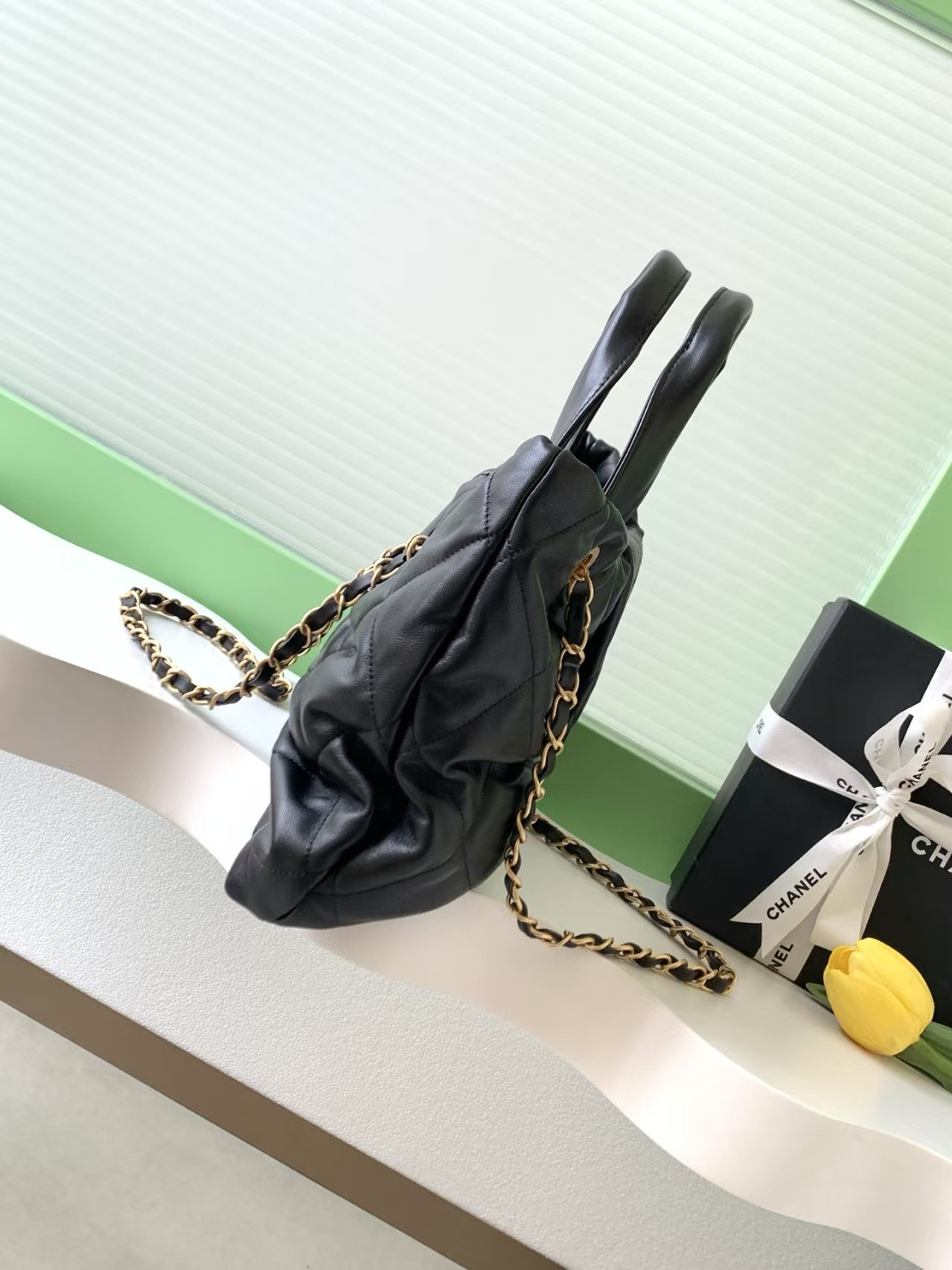 Ch**el Bow Bag 29x38x5cm