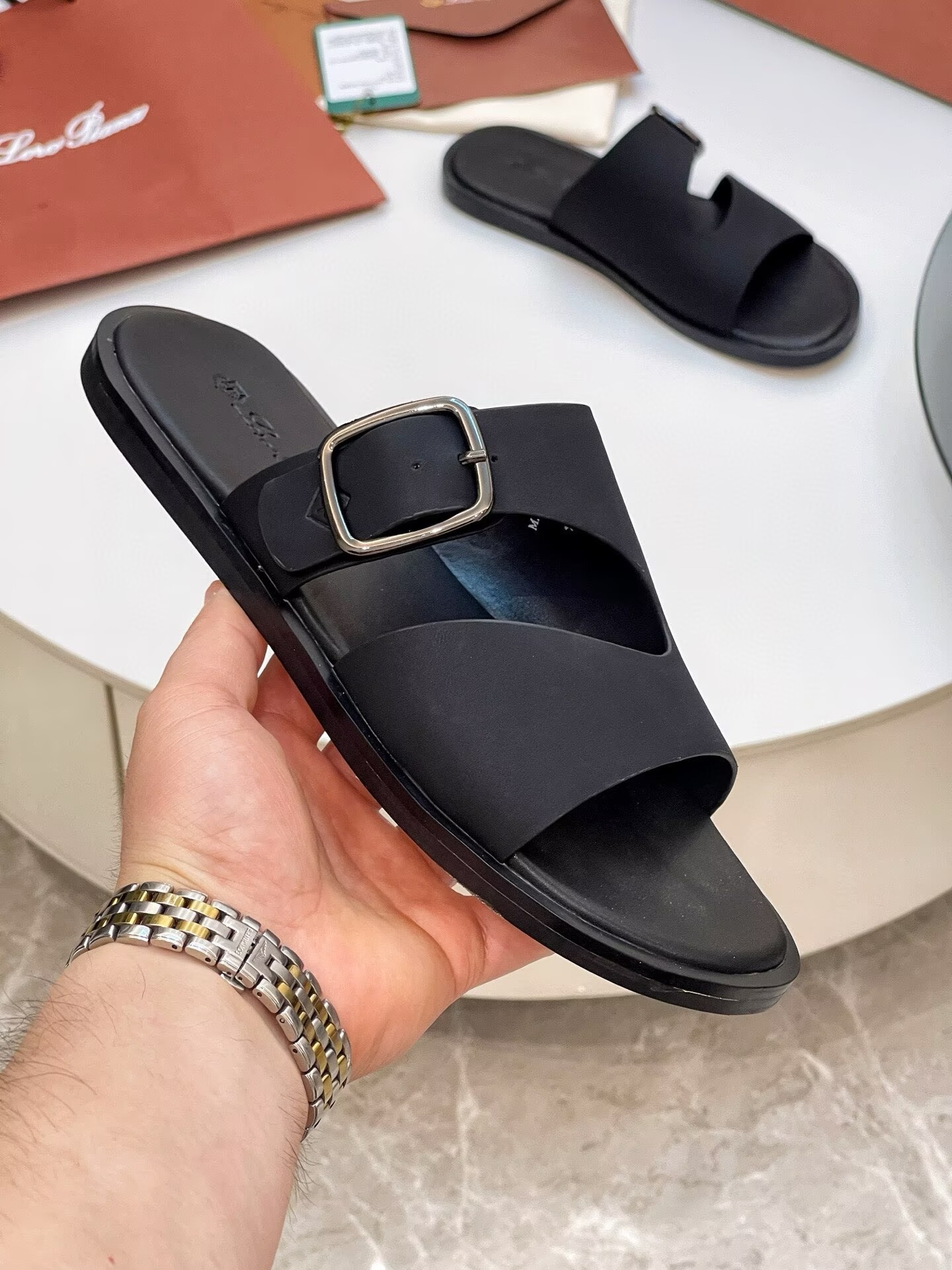 UA Loro Piana Sandals