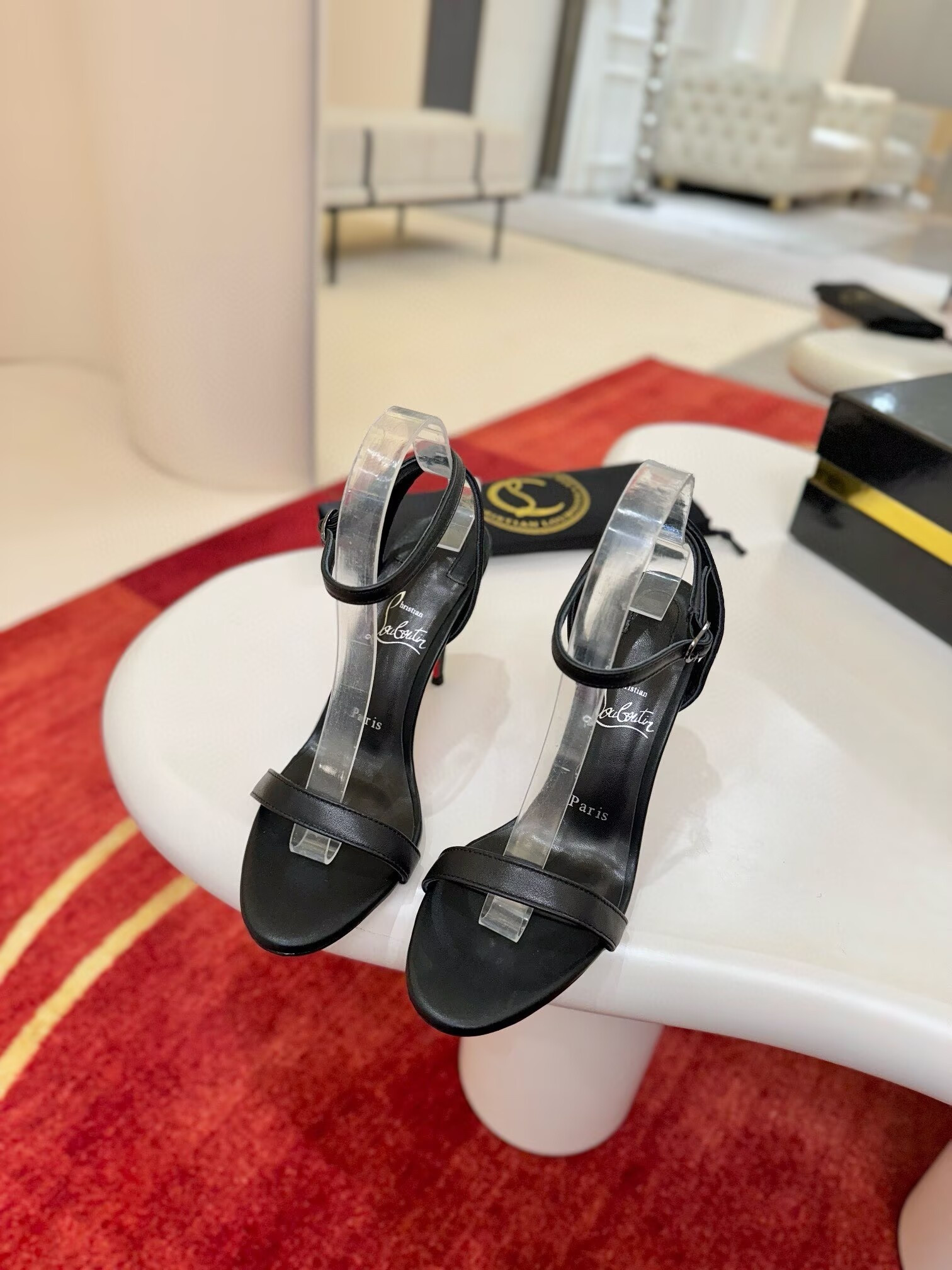 UA Christian Louboutin 100mm Sandals