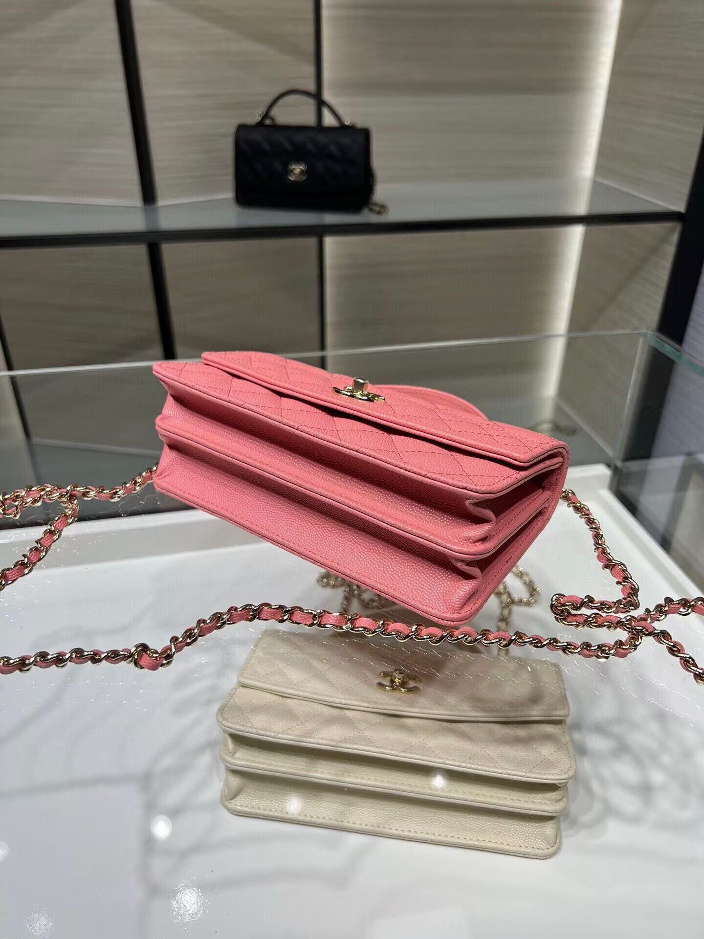 Ch**el mini coco handle bag ap4402 19x11x6cm