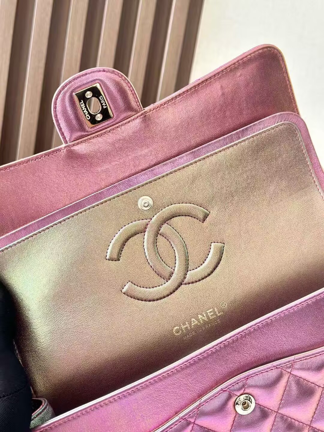 Ch**el CLASSIC FLAP HANDBAG CF 25.5x15x6cm