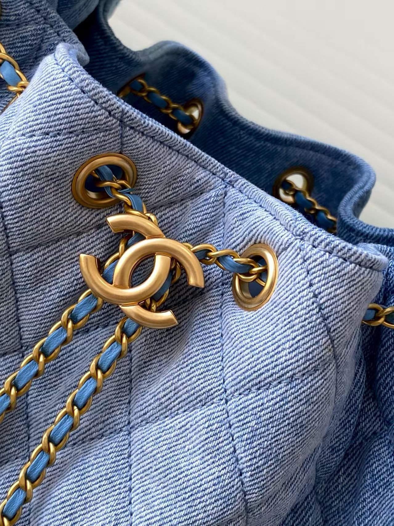 Ch**el 25C Bucket Bag 26x30x14cm