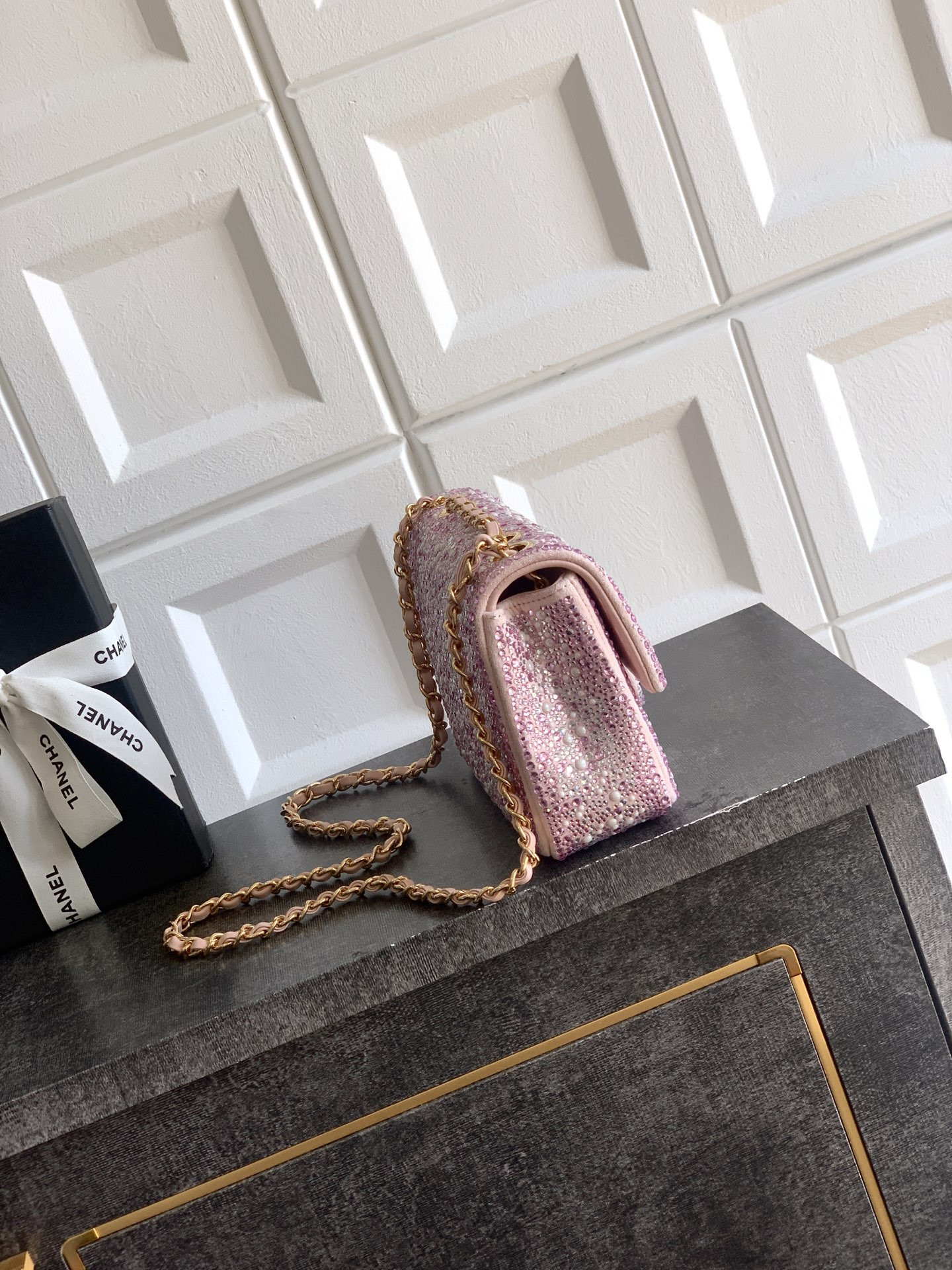 Ch**el evening bag as4297 13x21x8cm