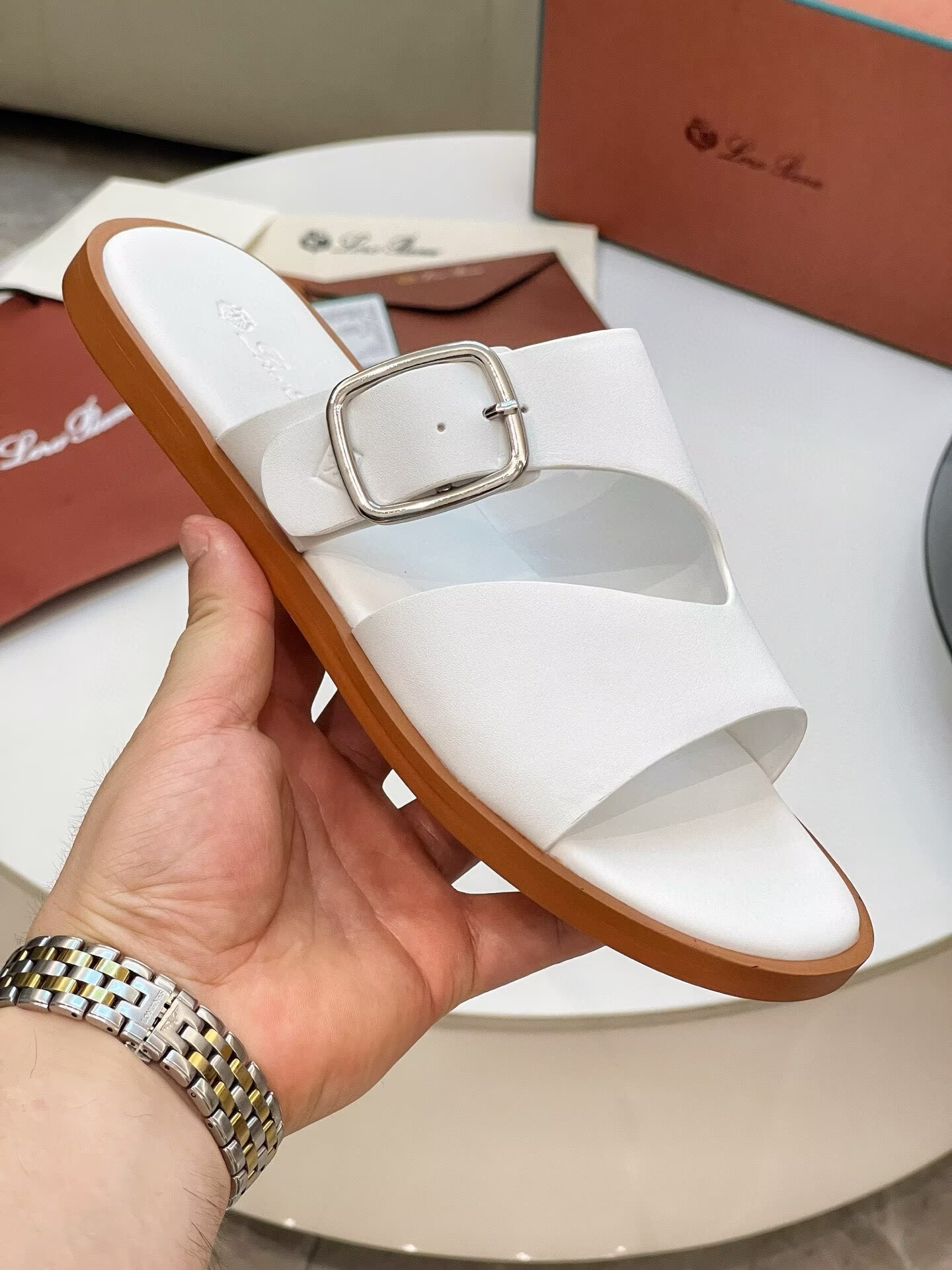 UA Loro Piana Sandals