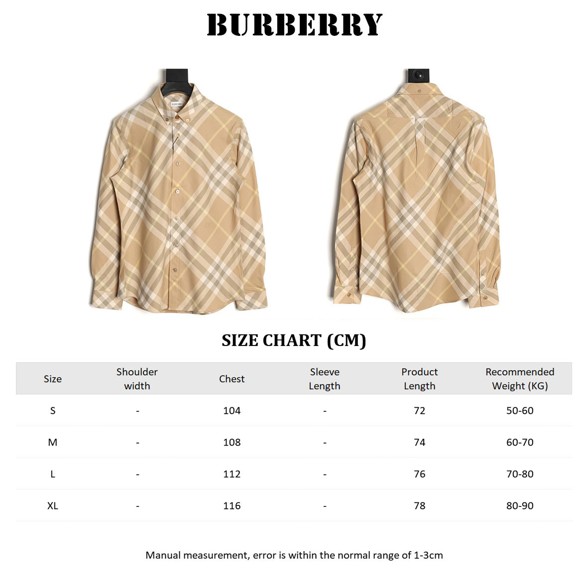 Burberry Long-sleeved Shirts