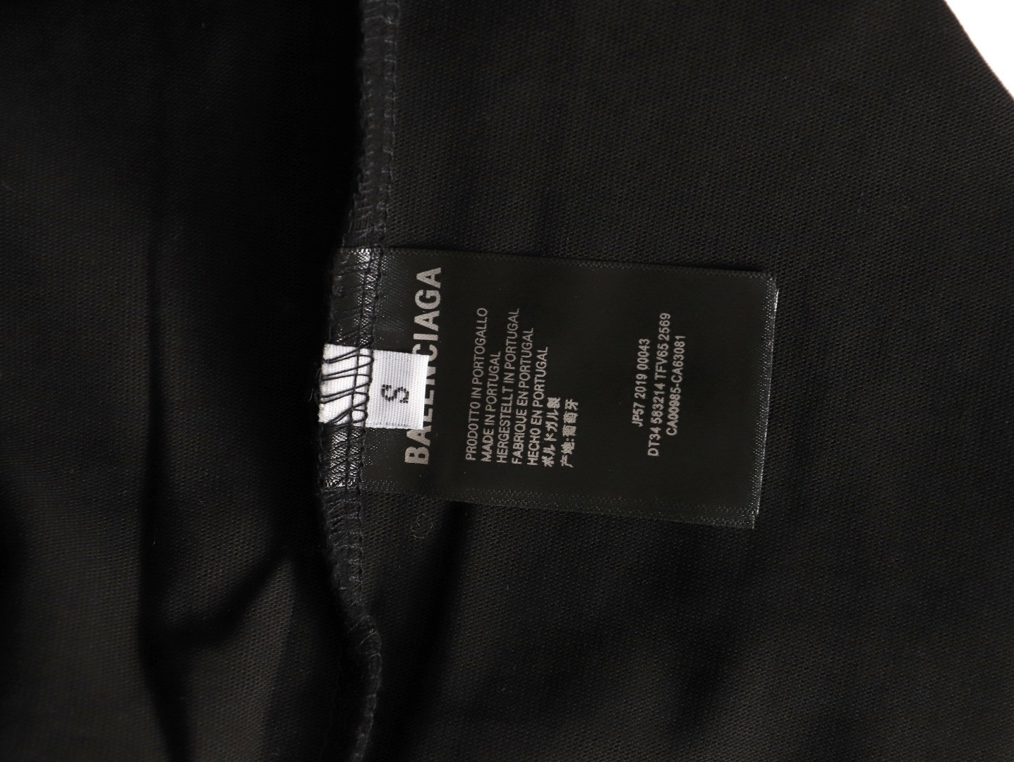 Ba1en*iaga 25Fw Long-sleeved T-shirt