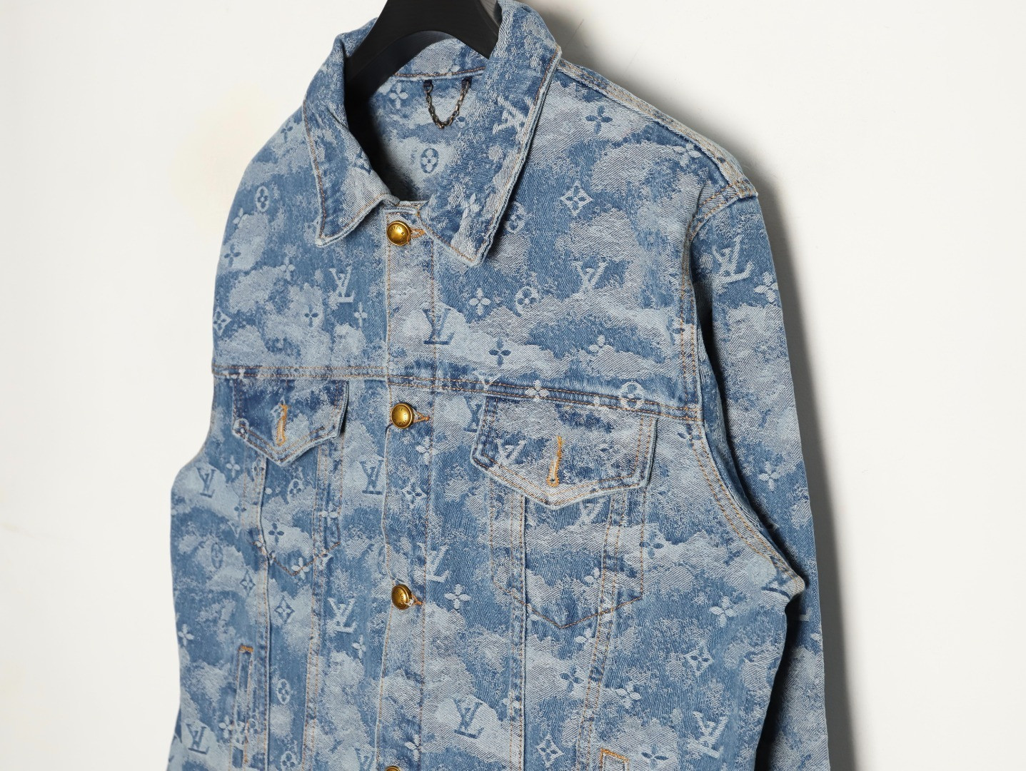 L0vis Vvtt0n LV Denim Jacket Suit