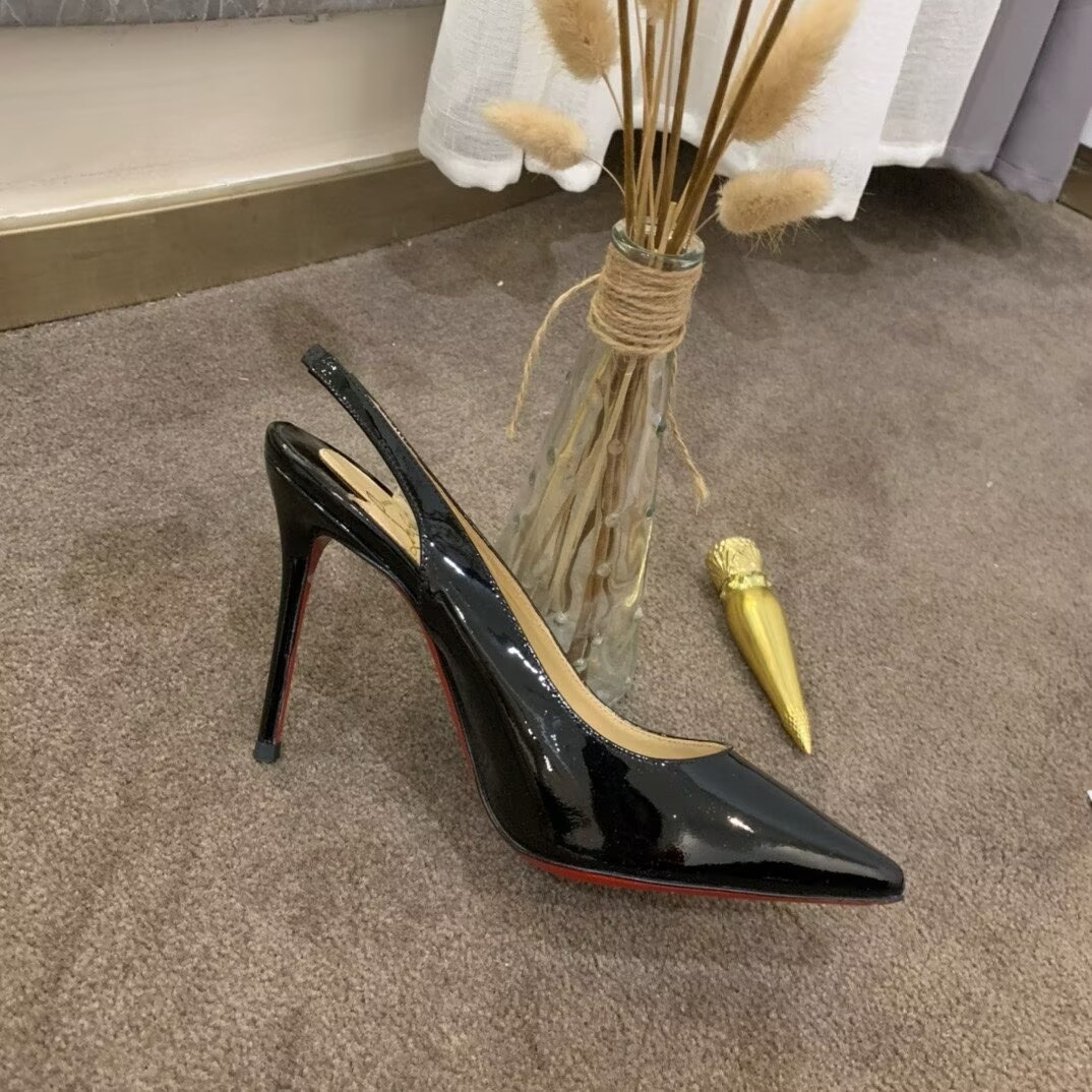 UA Christian Louboutin Kate Sling 100 mm Slingback Pumps(Customized, no exchange no return, about 15 days)