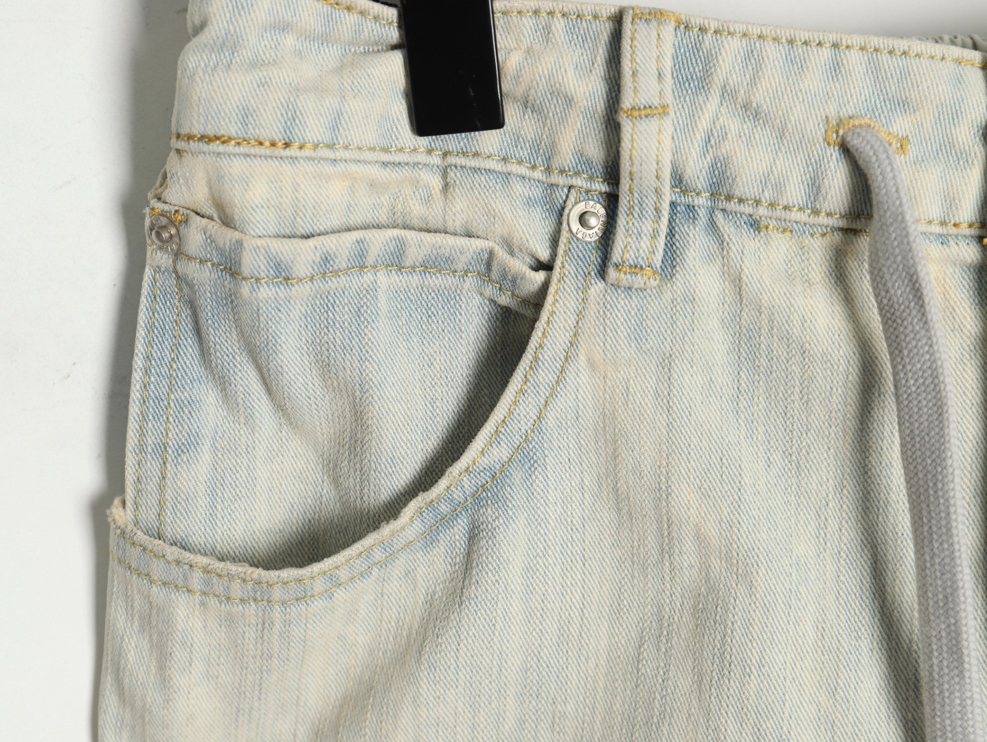 Ba1en*iaga 25ss Patchwork Jeans