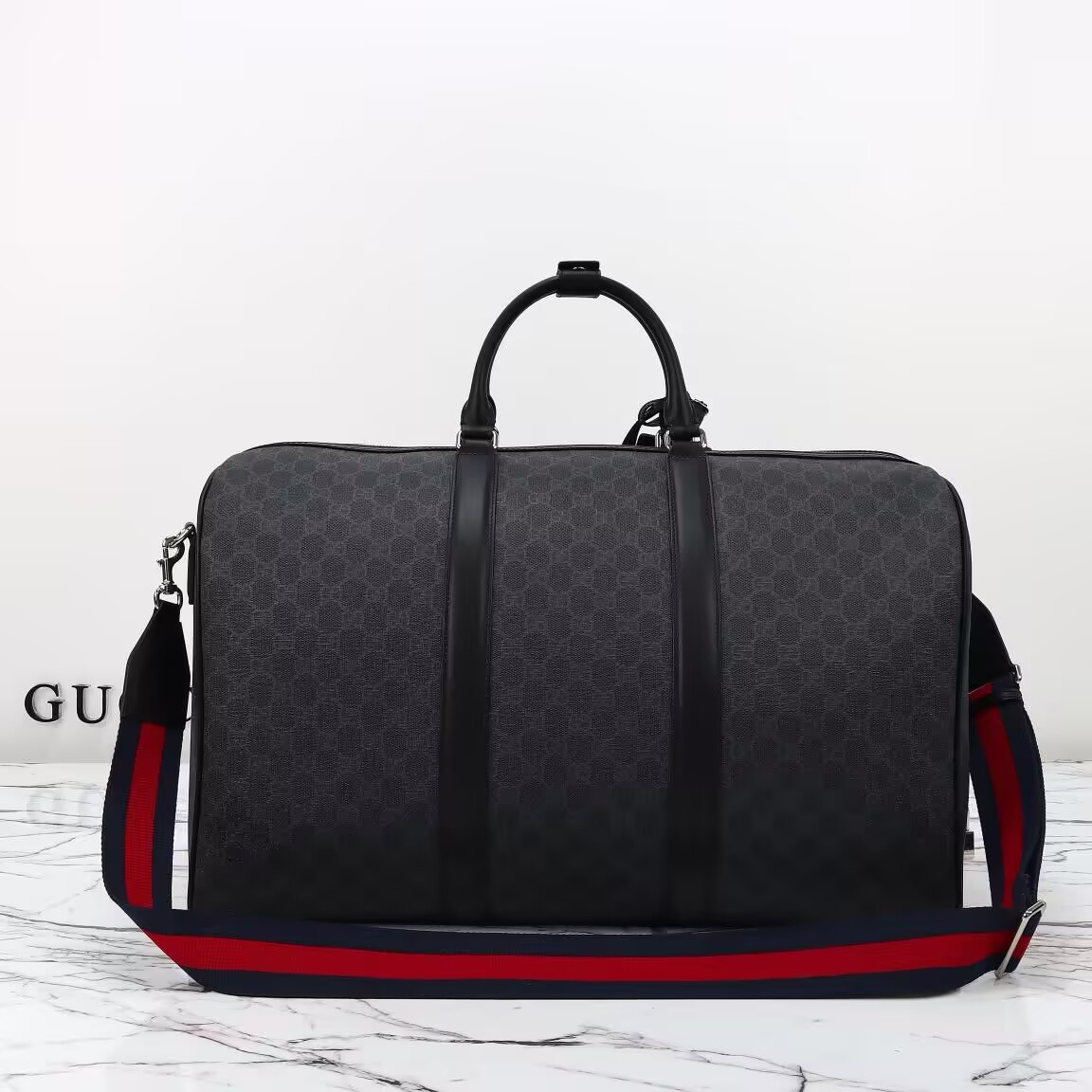 Gucci GG Black Large Duffle Bag 52x33x28cm