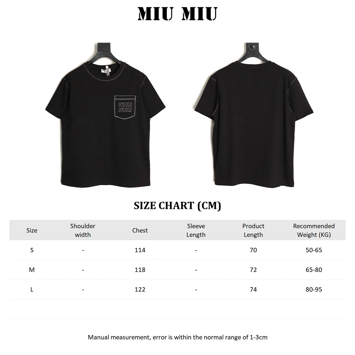 Miu Miu Short-sleeved T-shirt