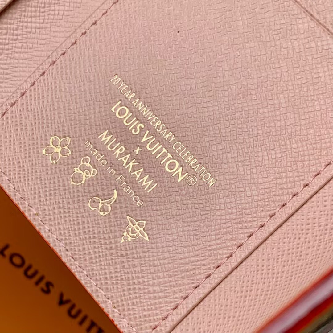 LV × TM Portefeuille Victorine M13427 12 x 9.5 x 2.5 cm