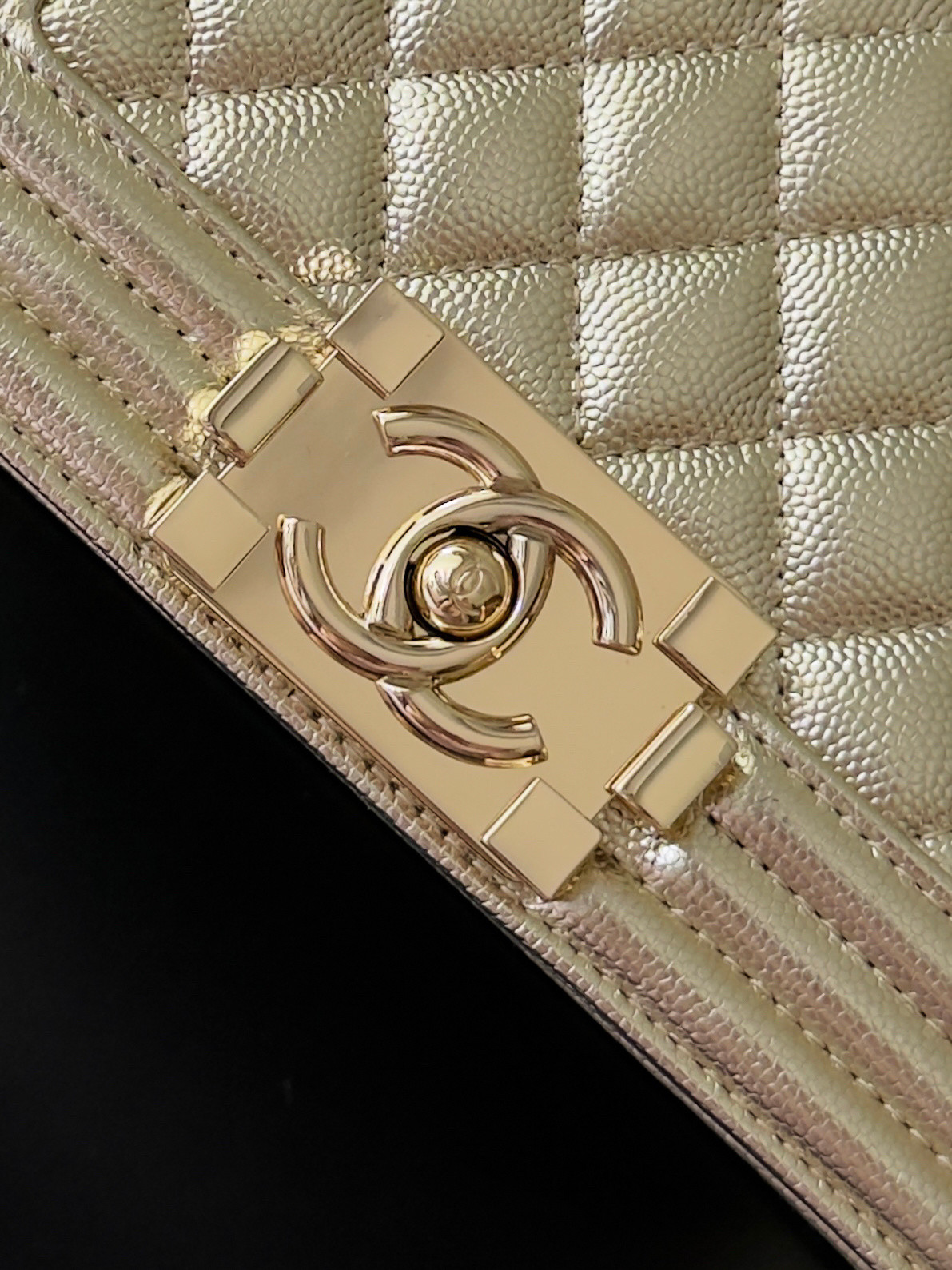 Ch**el boy handbag 12x20x7cm