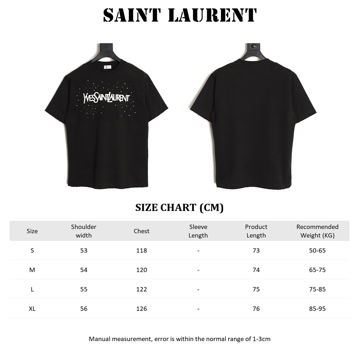 Saint laurent YSL Short-sleeved T-shirt