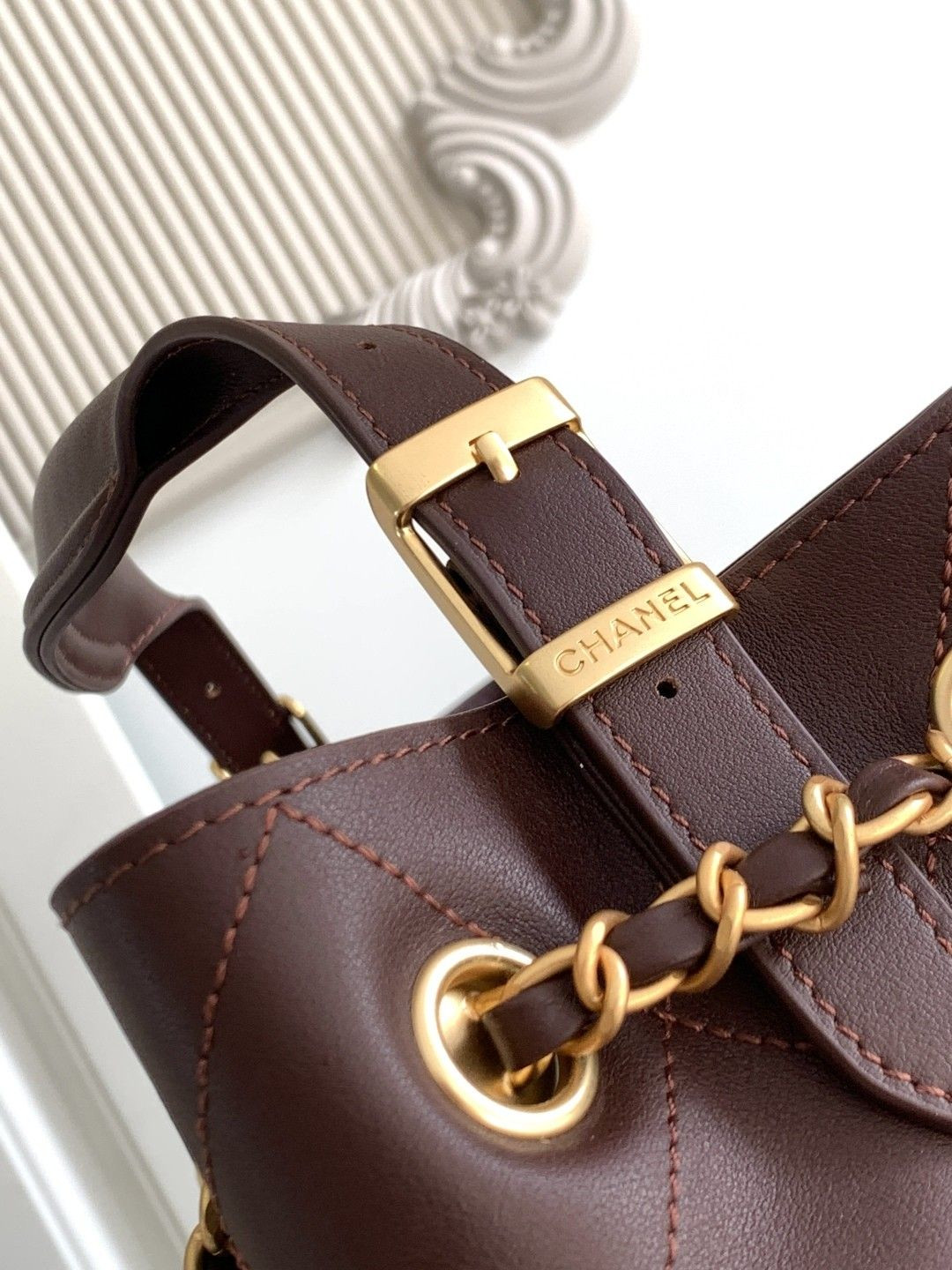 Ch**el Small Shopping Bag AS5634 24x36x14cm