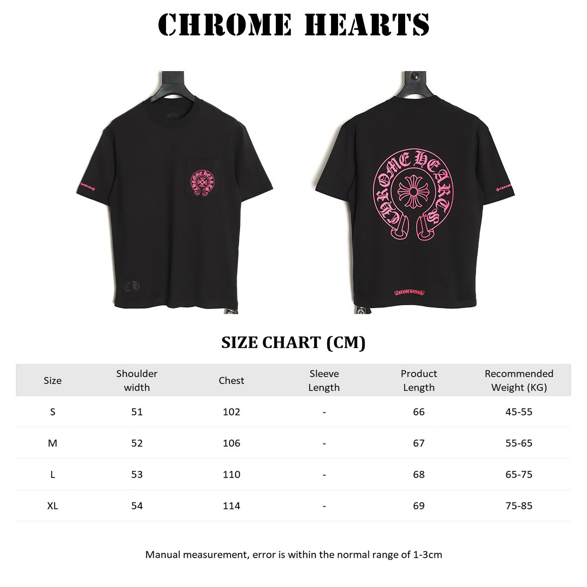 Chrome Hearts Short-sleeved T-shirt
