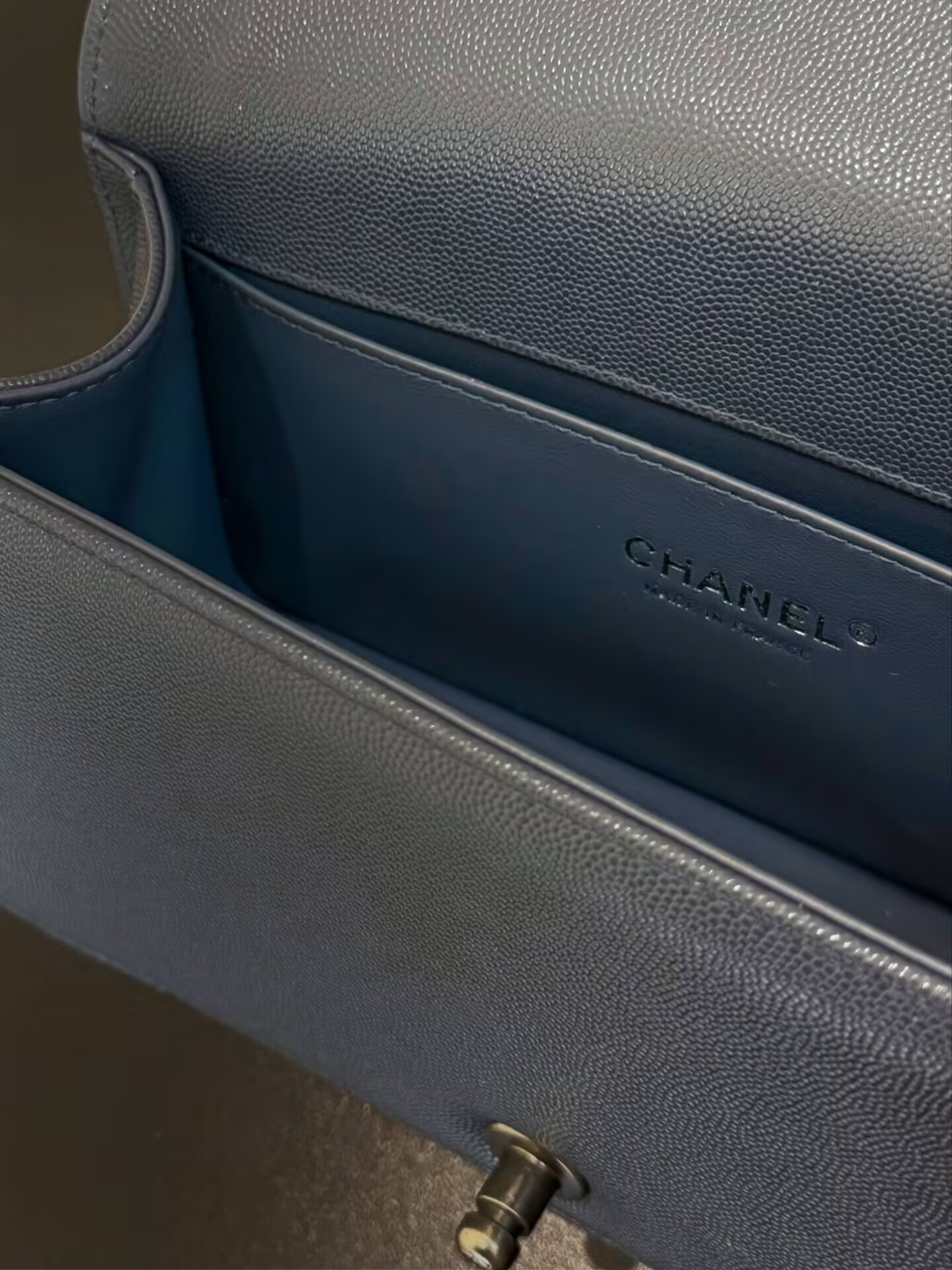 Ch**el Boy Handbag 15x25x9cm