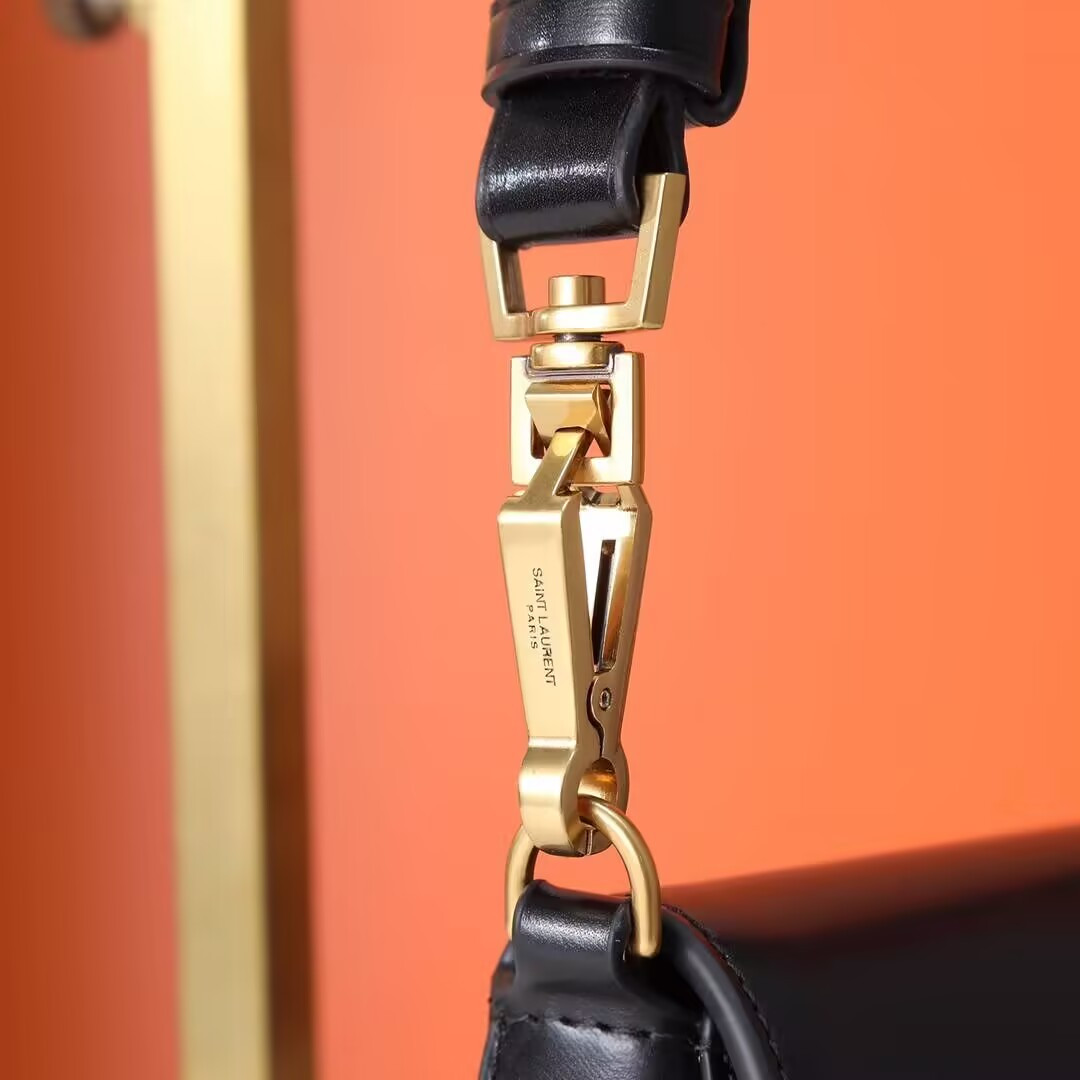 Y51 VOLTAIRE TOP HANDLE in BOX Sa1nt Lau*nt 17.5x21x8cm